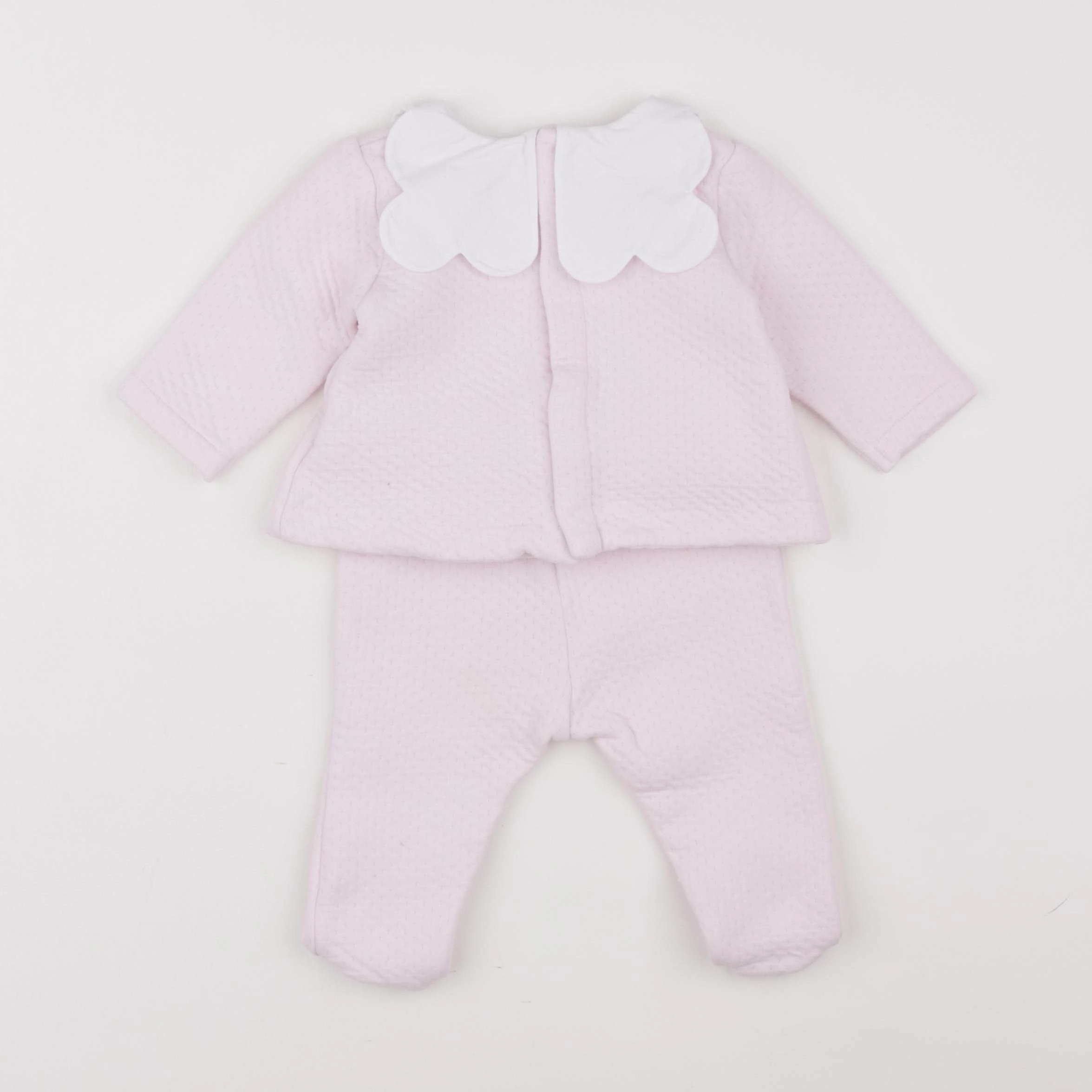 Jacadi - pyjama coton rose - 6 mois