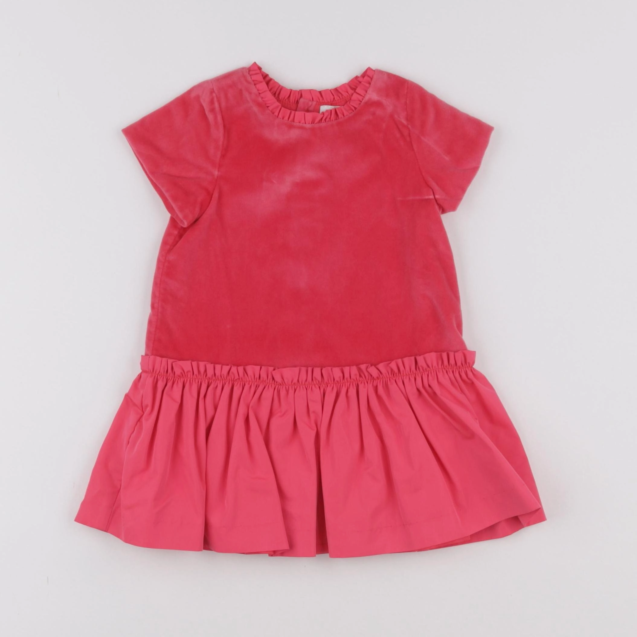 Jacadi - robe rose - 12 mois