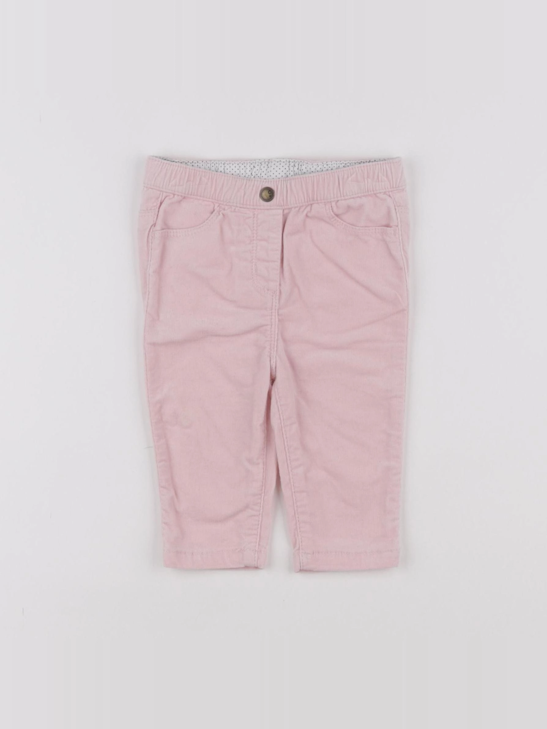 Cyrillus - jegging rose - 6 mois