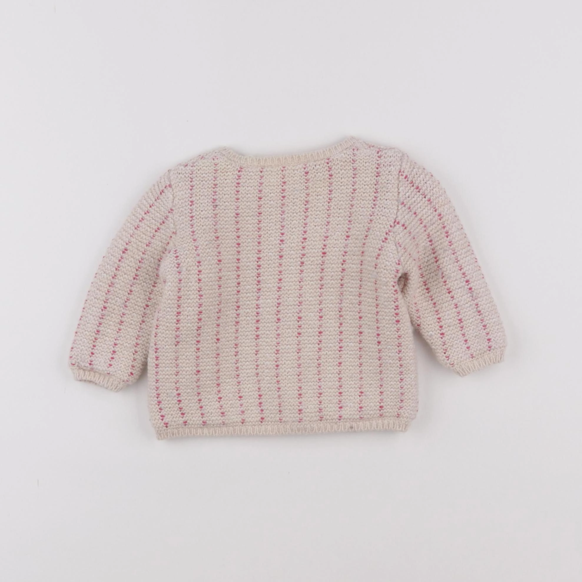 Boutchou - gilet rose - 6 mois