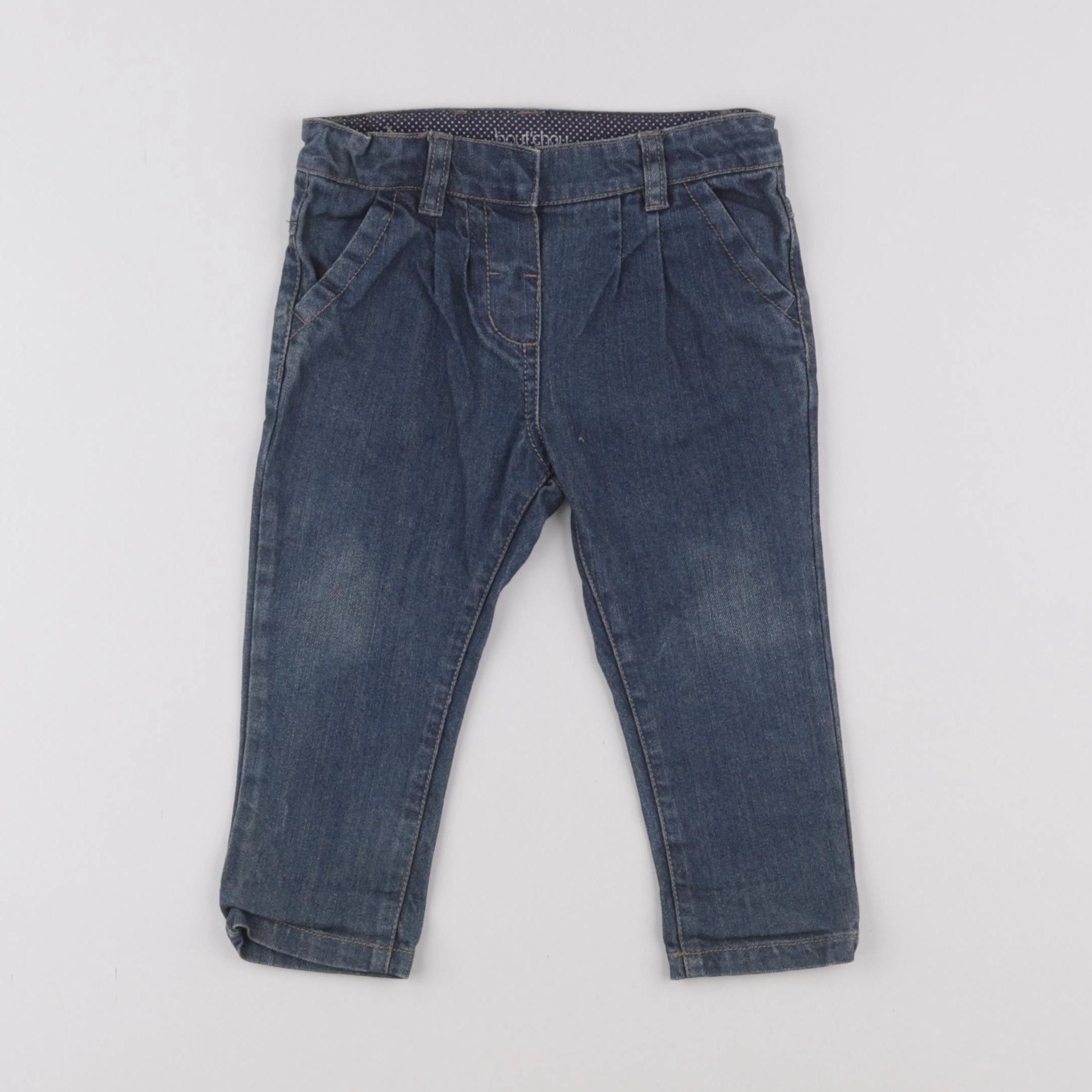Boutchou - jean bleu - 12 mois