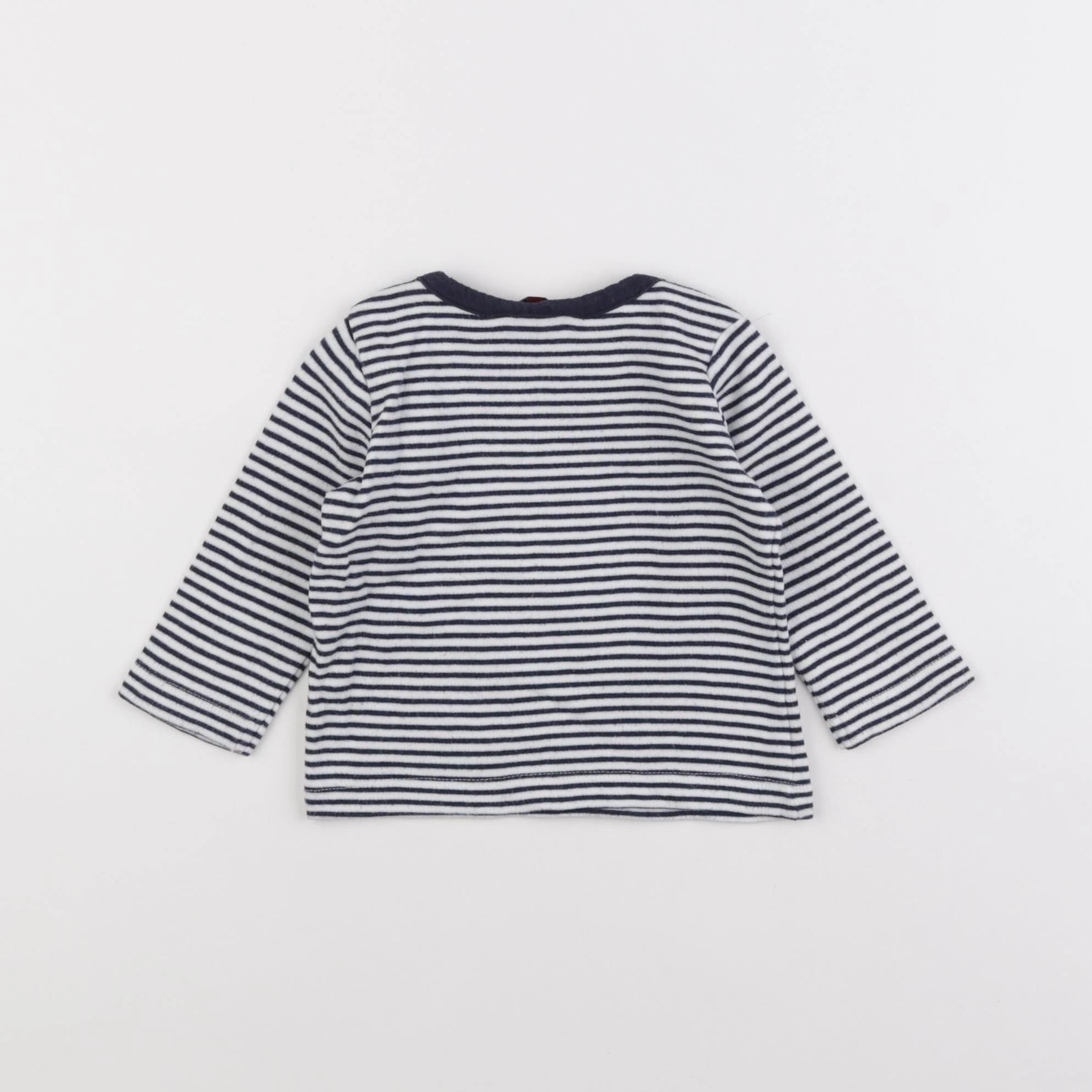 Cyrillus - maillot de corps bleu - 6 mois