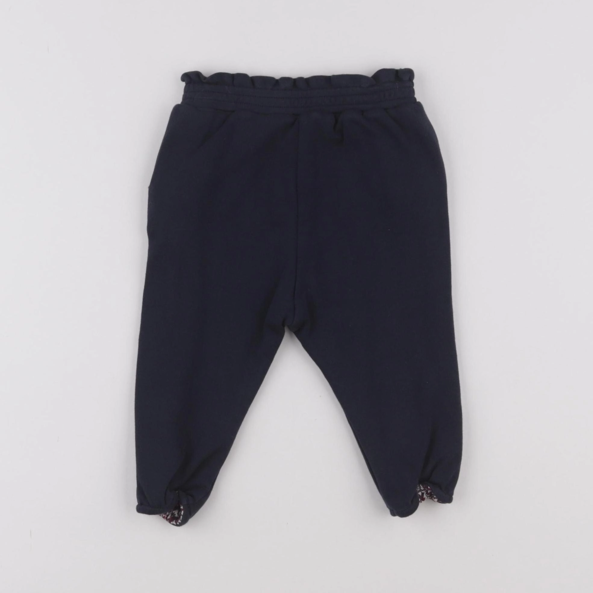 IKKS - jogging réversible bleu - 12 mois