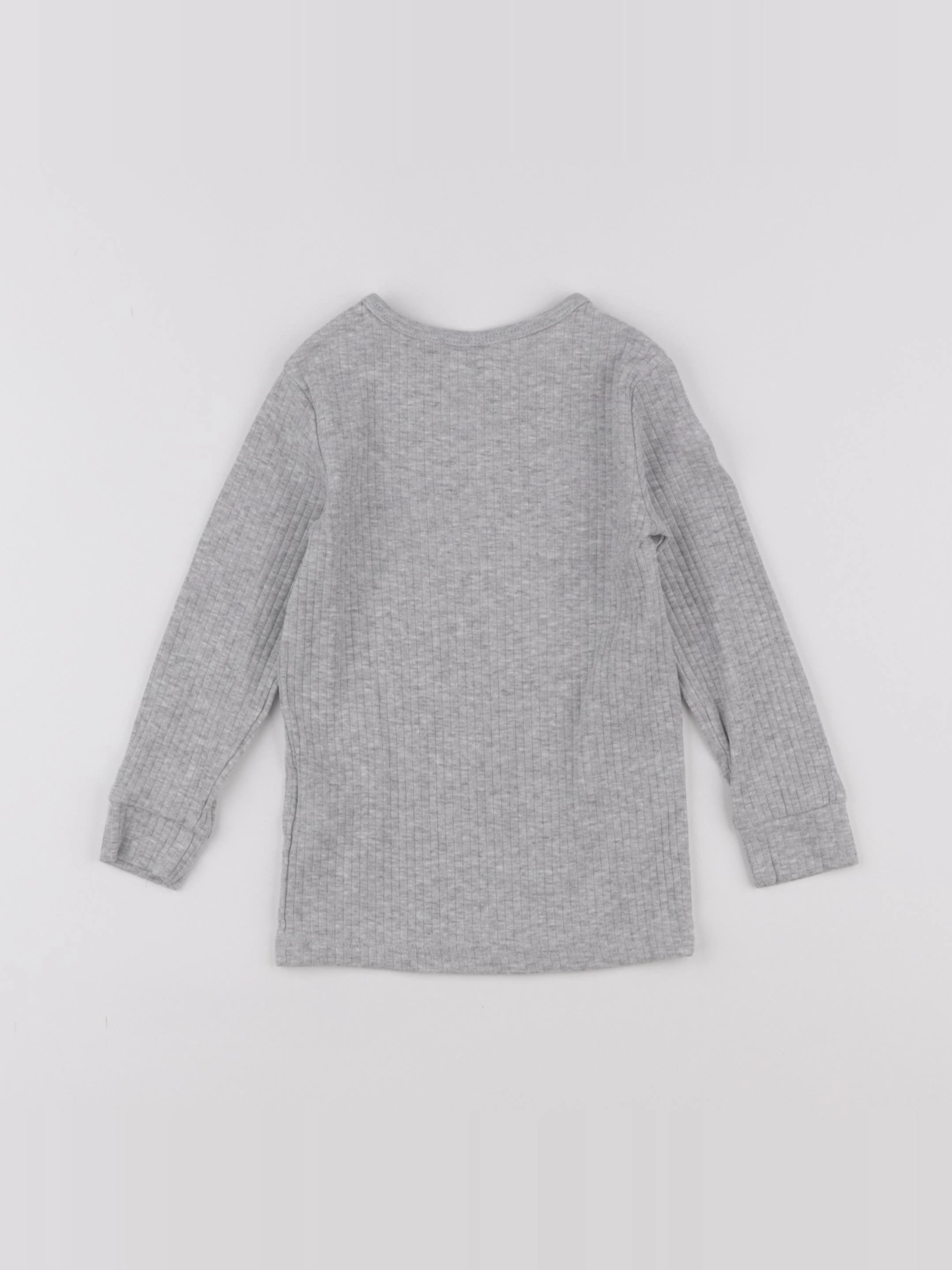 H&M - tee-shirt gris - 18 mois à 2 ans