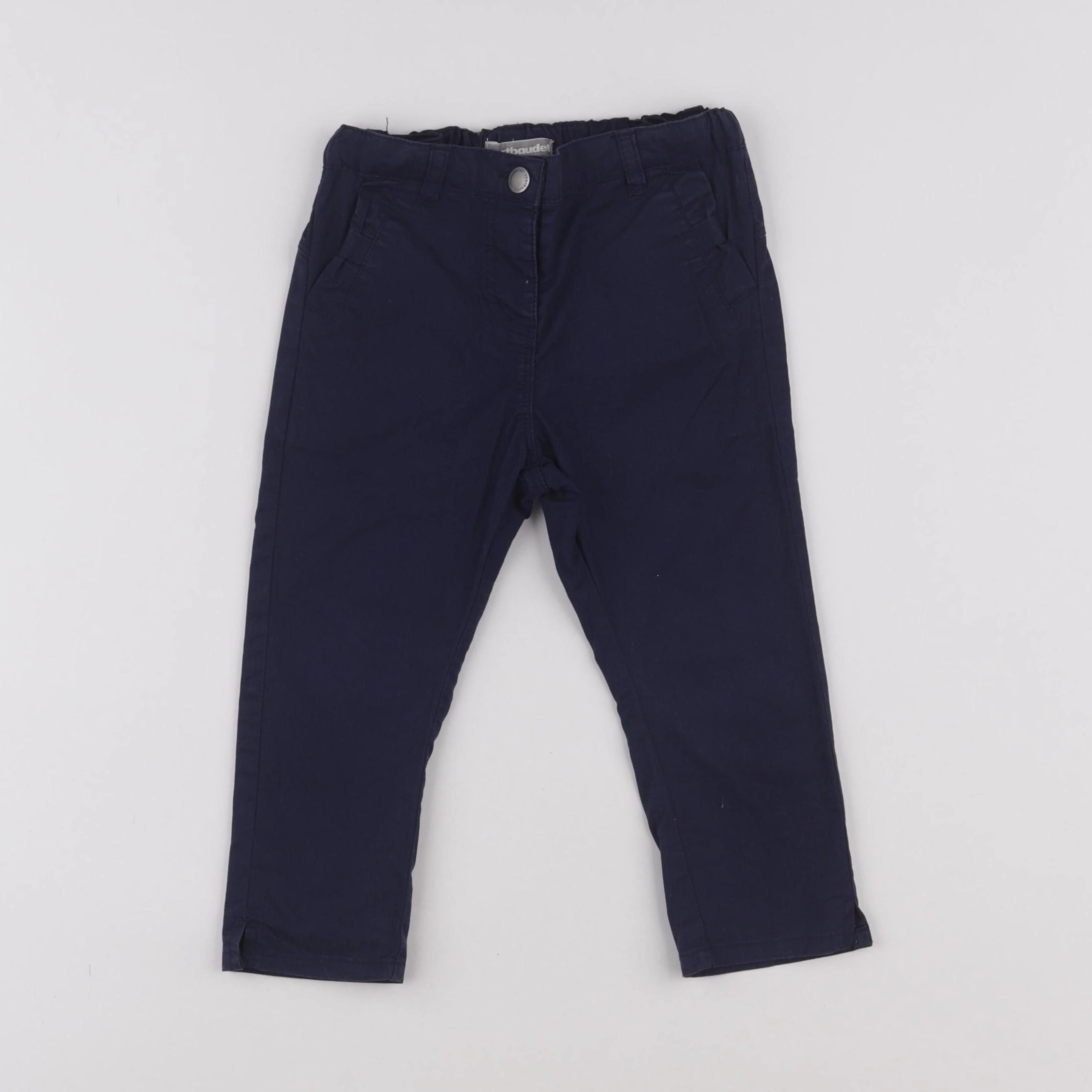 Vertbaudet - pantalon bleu - 2 ans