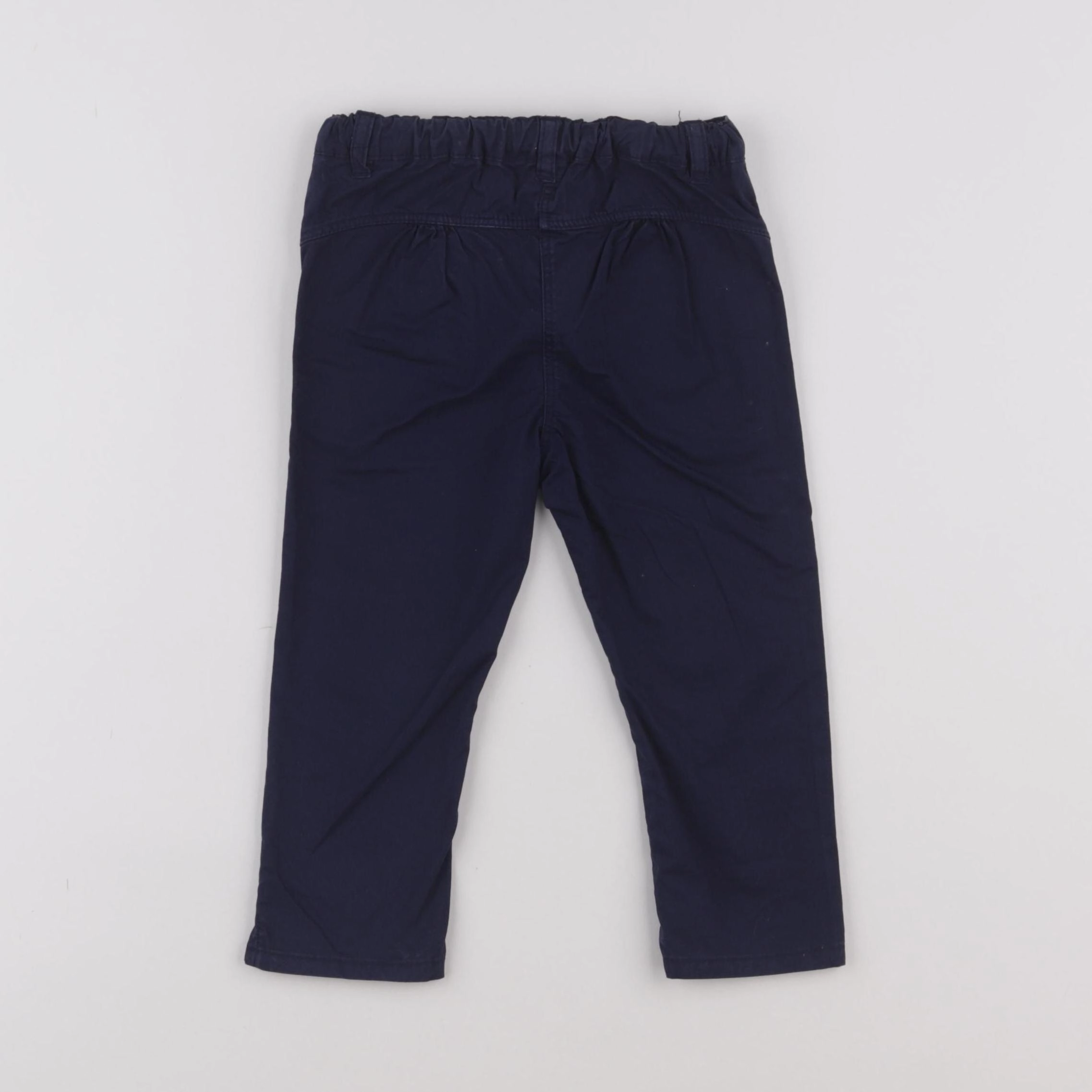 Vertbaudet - pantalon bleu - 2 ans