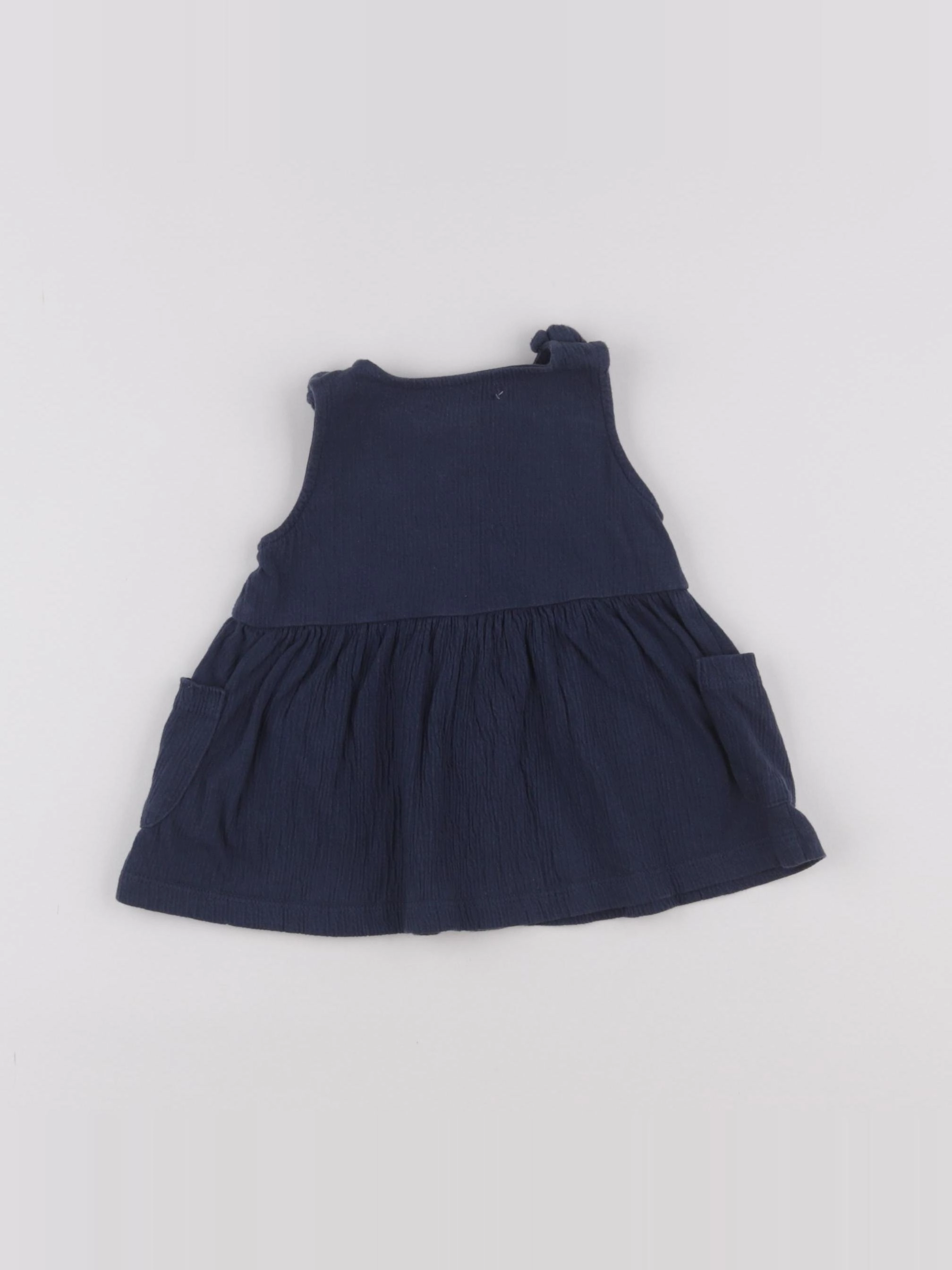 Vertbaudet - robe bleu - 3 mois