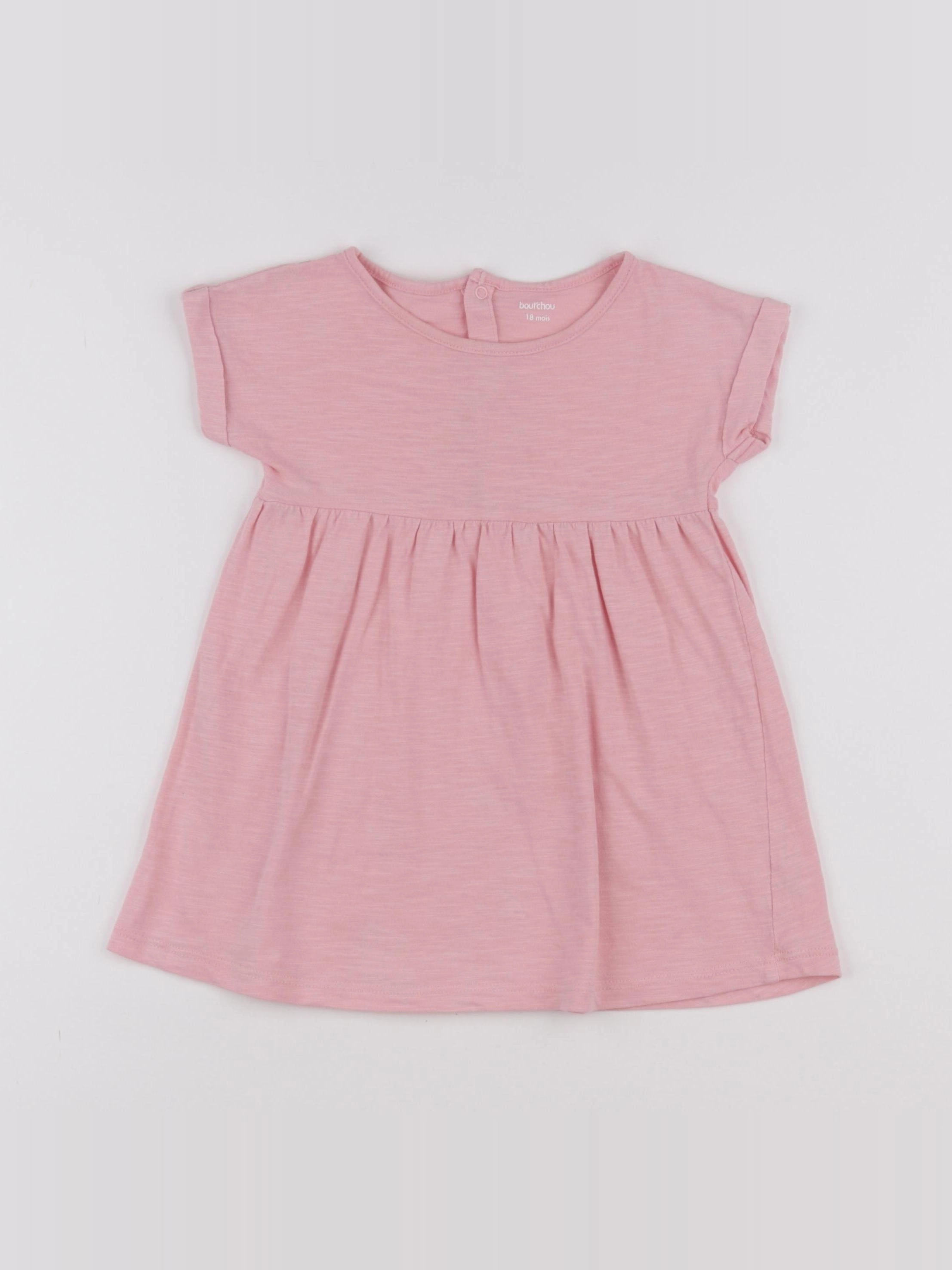 Boutchou - robe rose - 18 mois