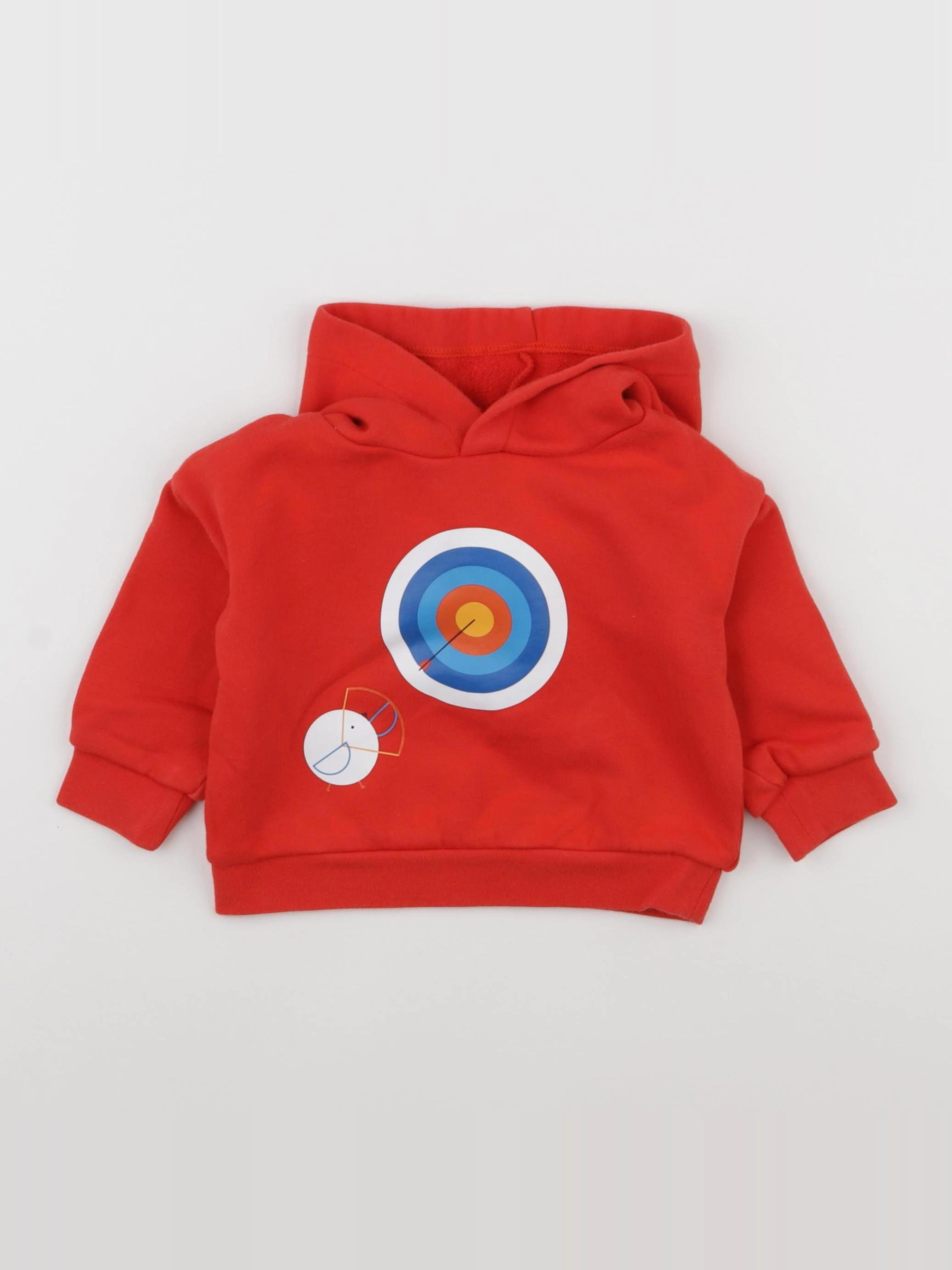 Jacadi - sweat rouge - 12 mois