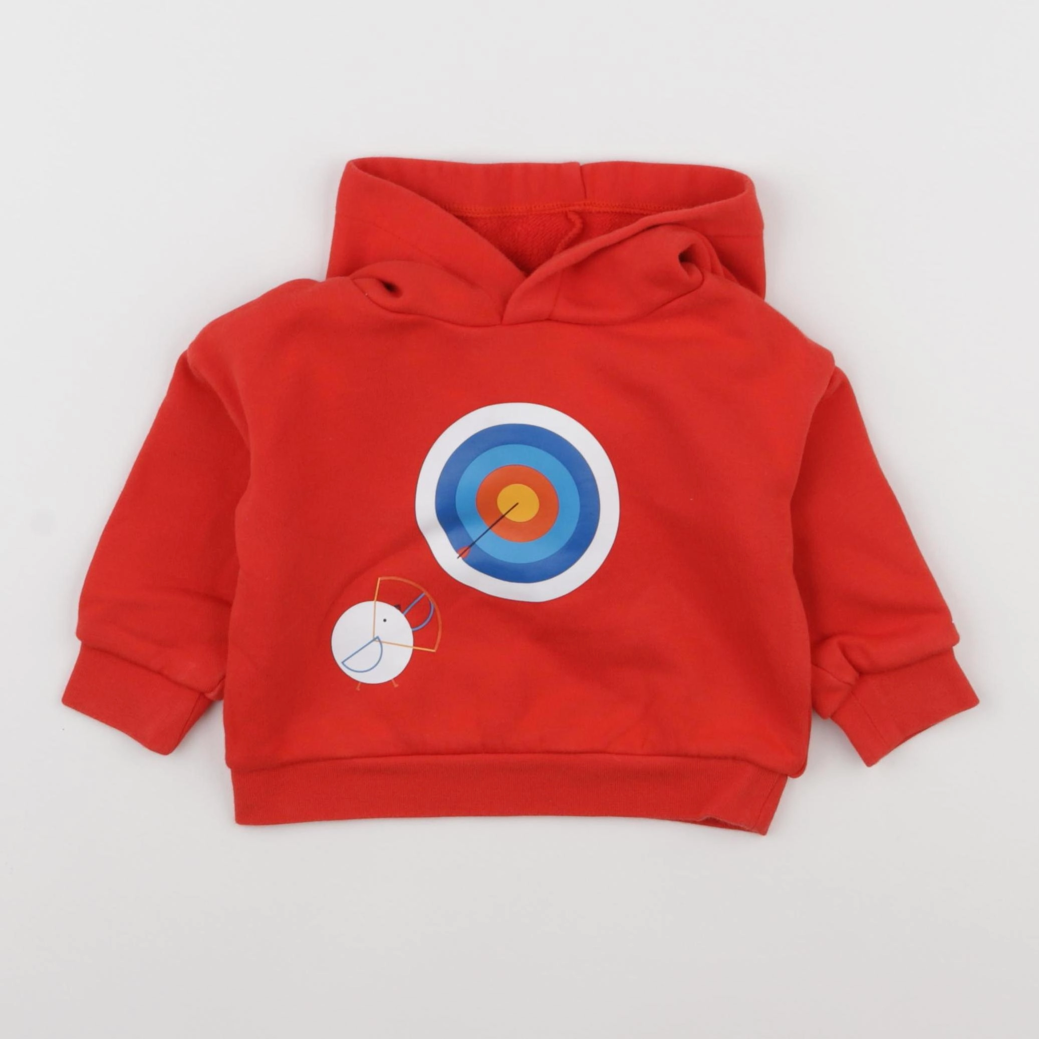Jacadi - sweat rouge - 12 mois