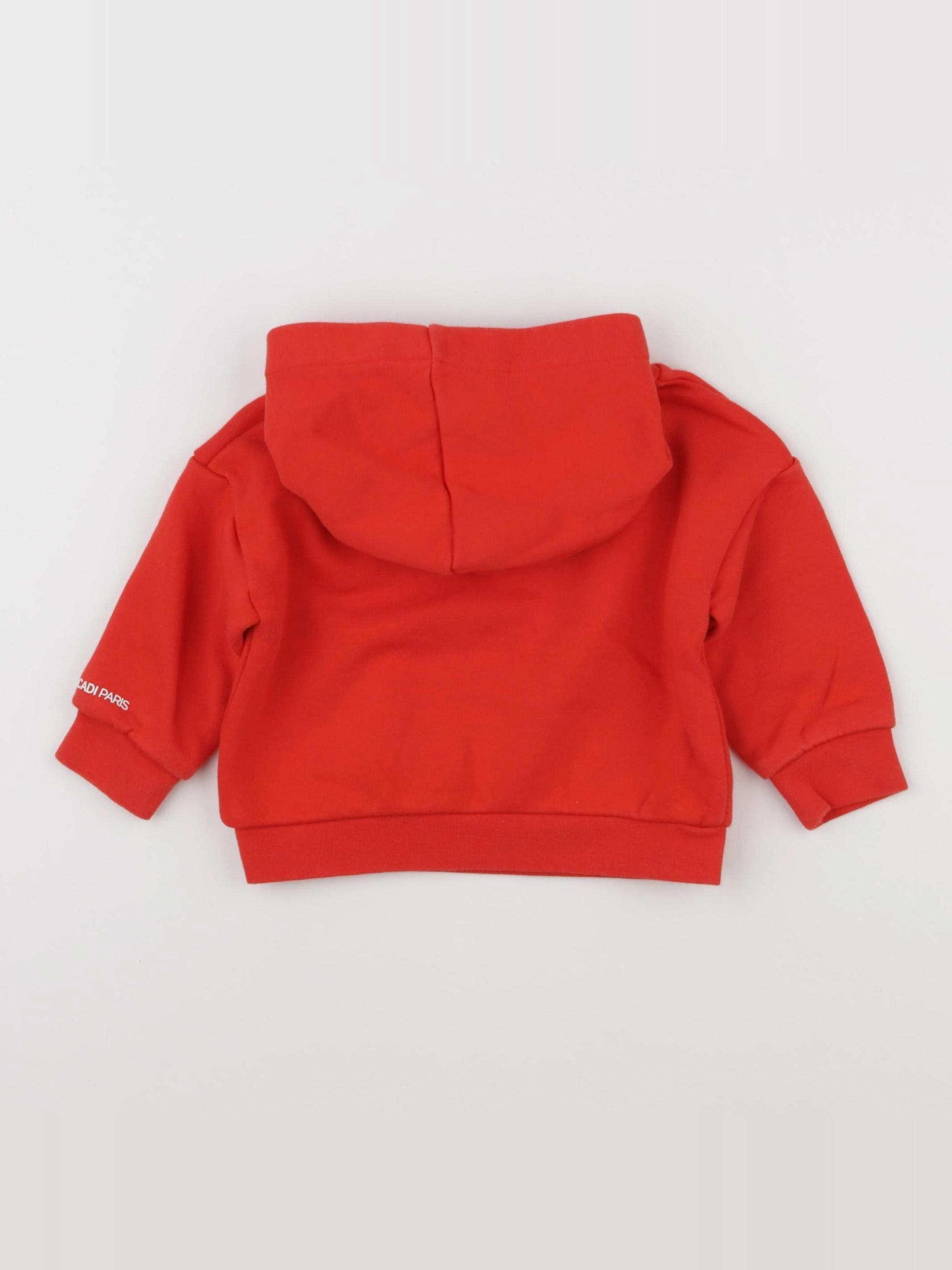 Jacadi - sweat rouge - 12 mois