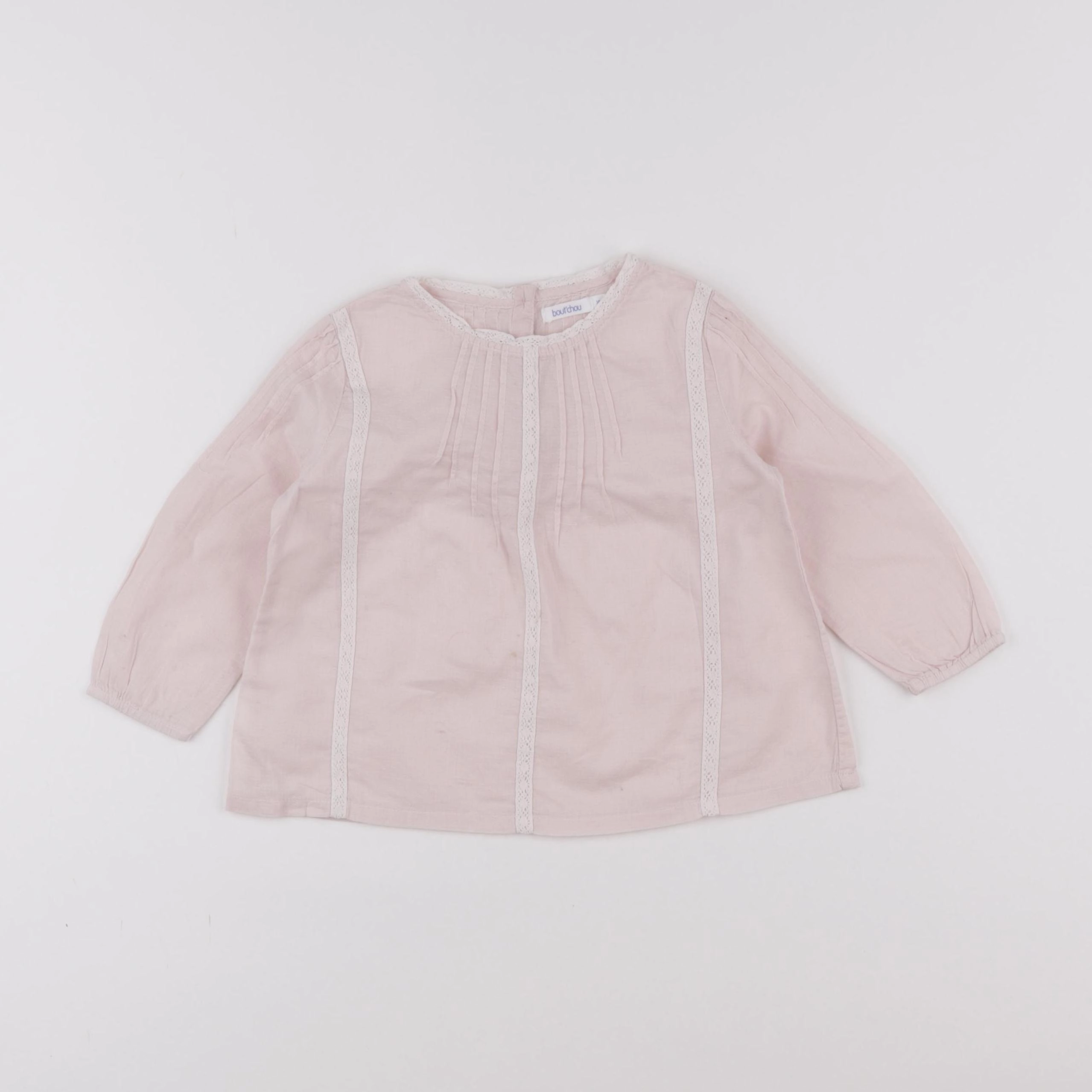 Boutchou - blouse rose - 18 mois