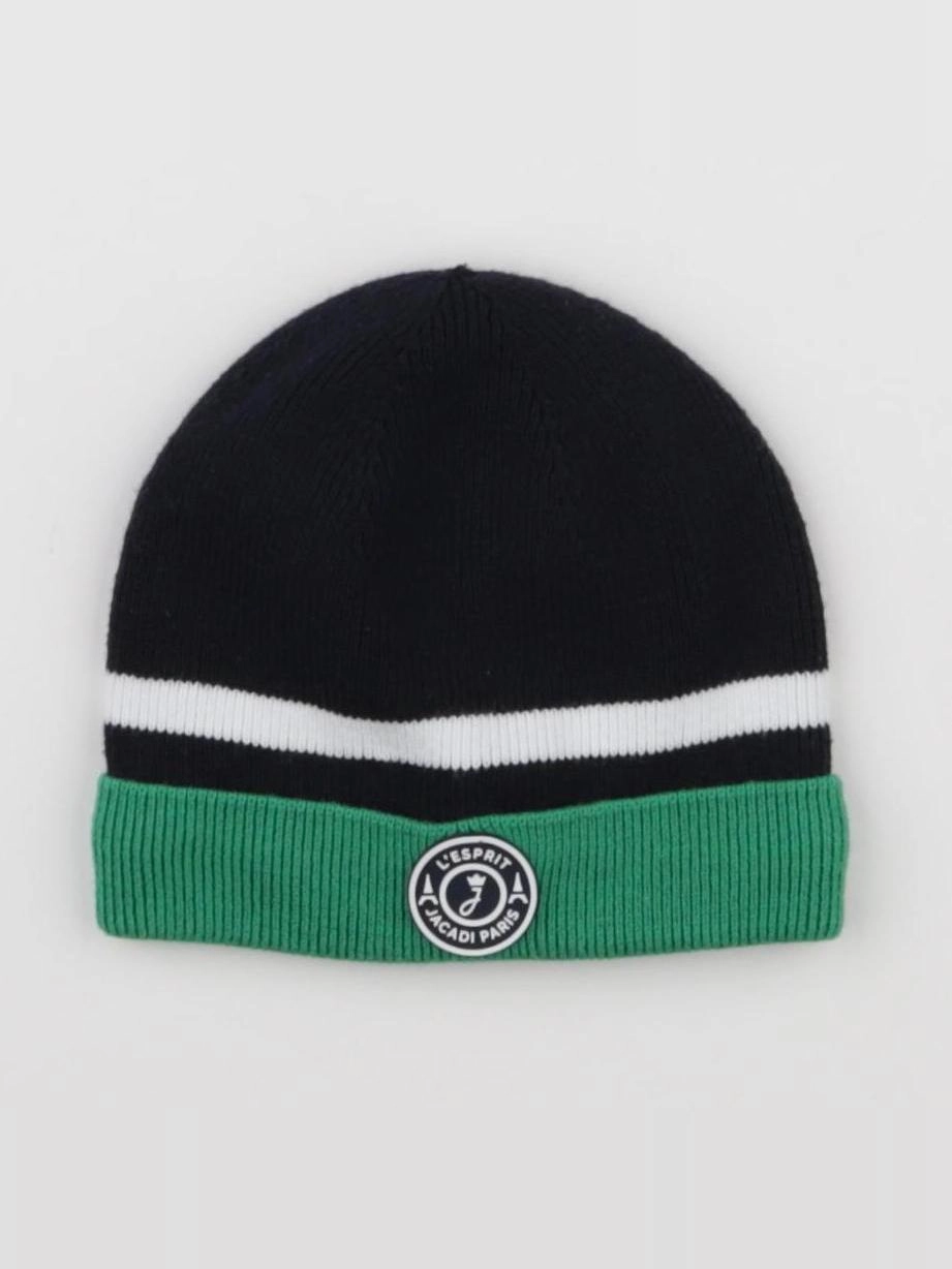 Jacadi - bonnet bleu, vert - 12 mois