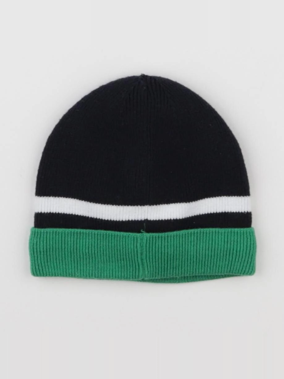 Jacadi - bonnet bleu, vert - 12 mois