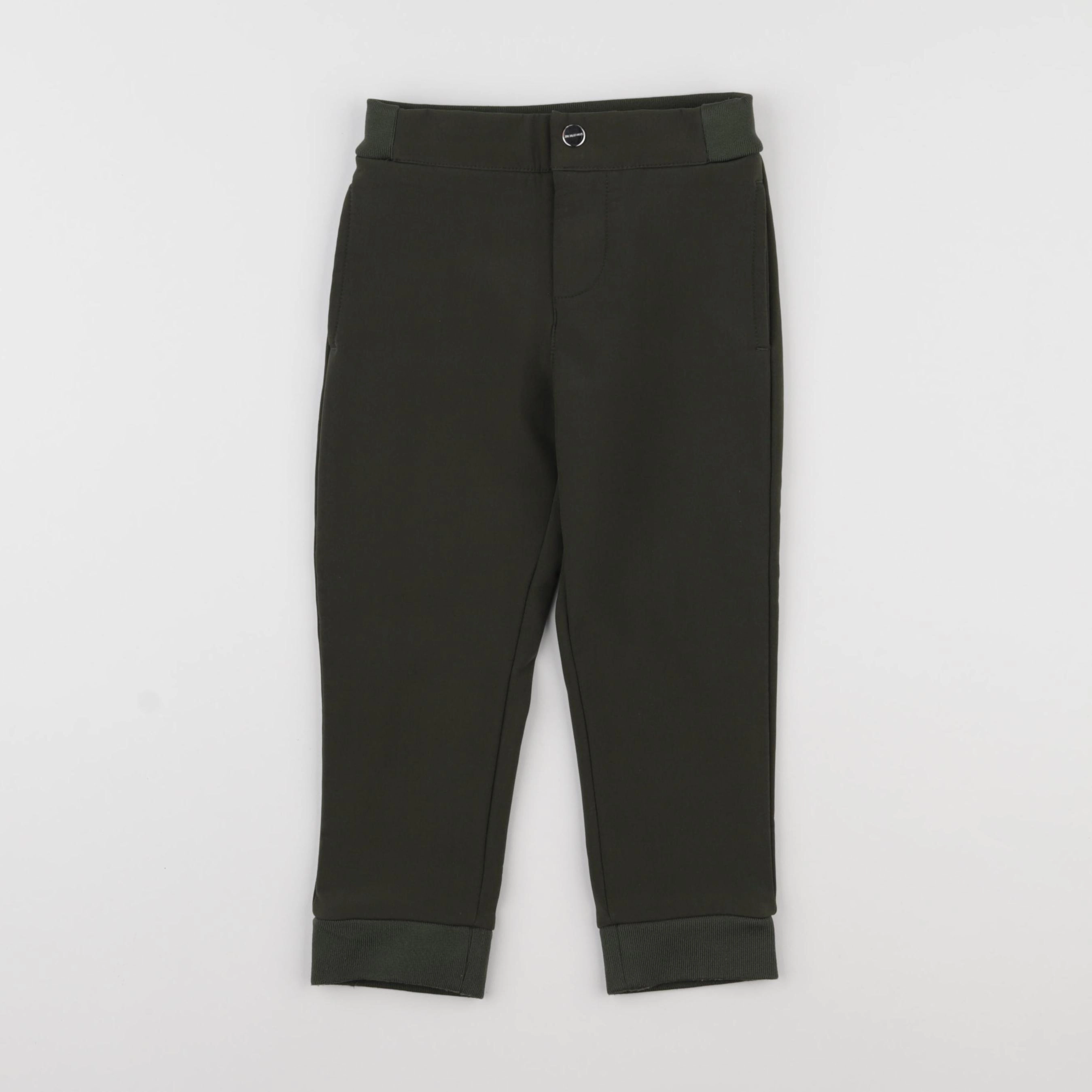 Jacadi - pantalon doublé vert - 3 ans
