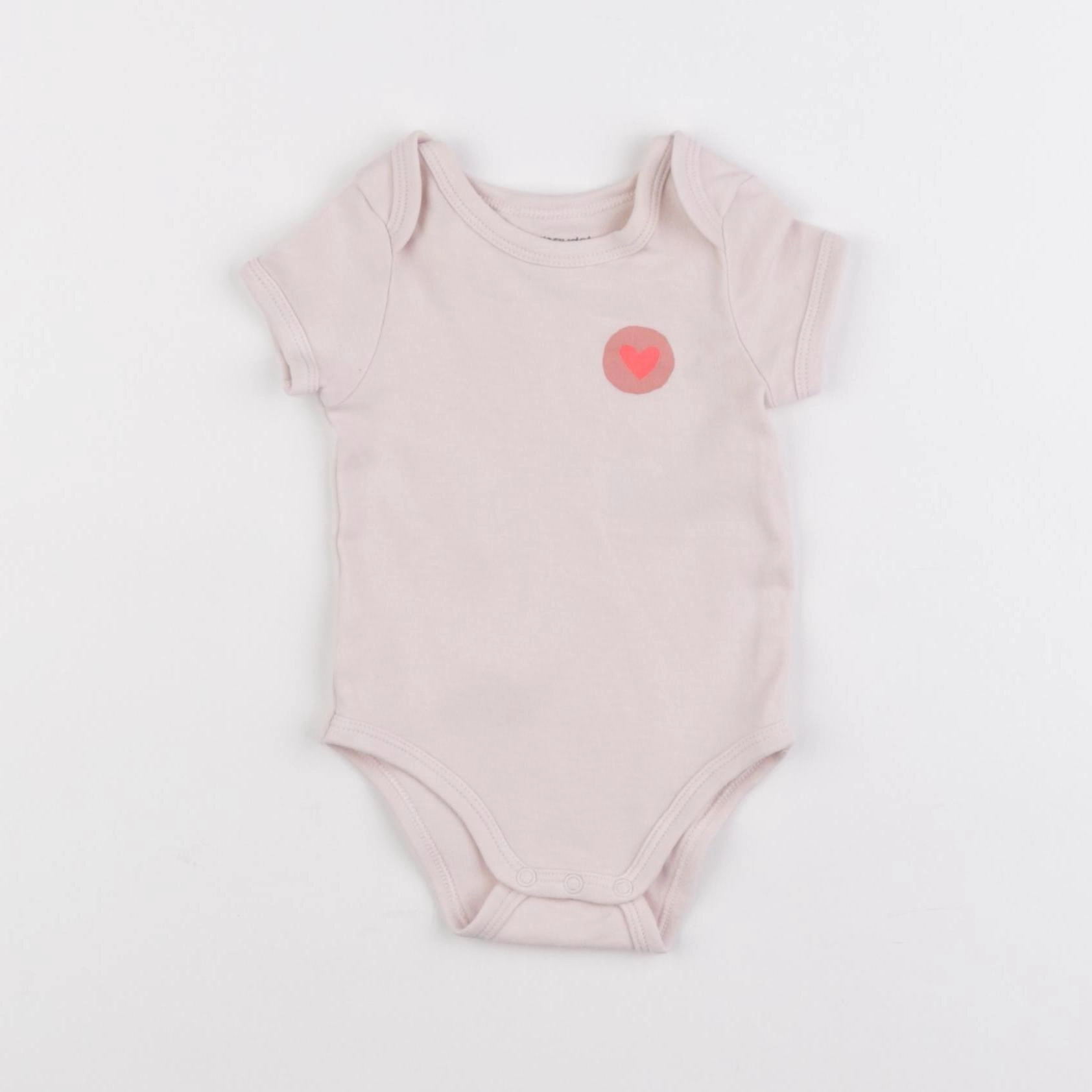 Vertbaudet - body rose - 3 mois