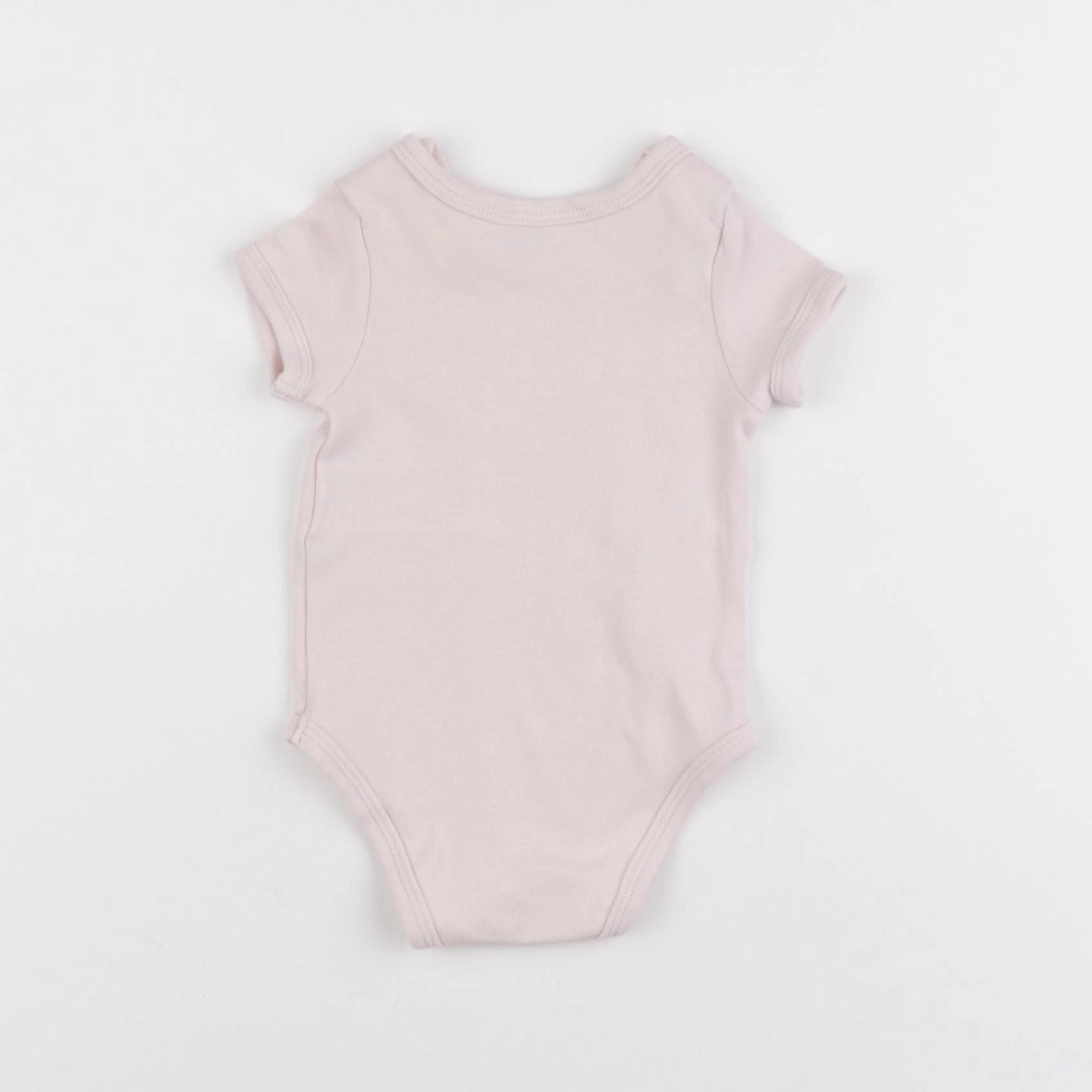 Vertbaudet - body rose - 3 mois
