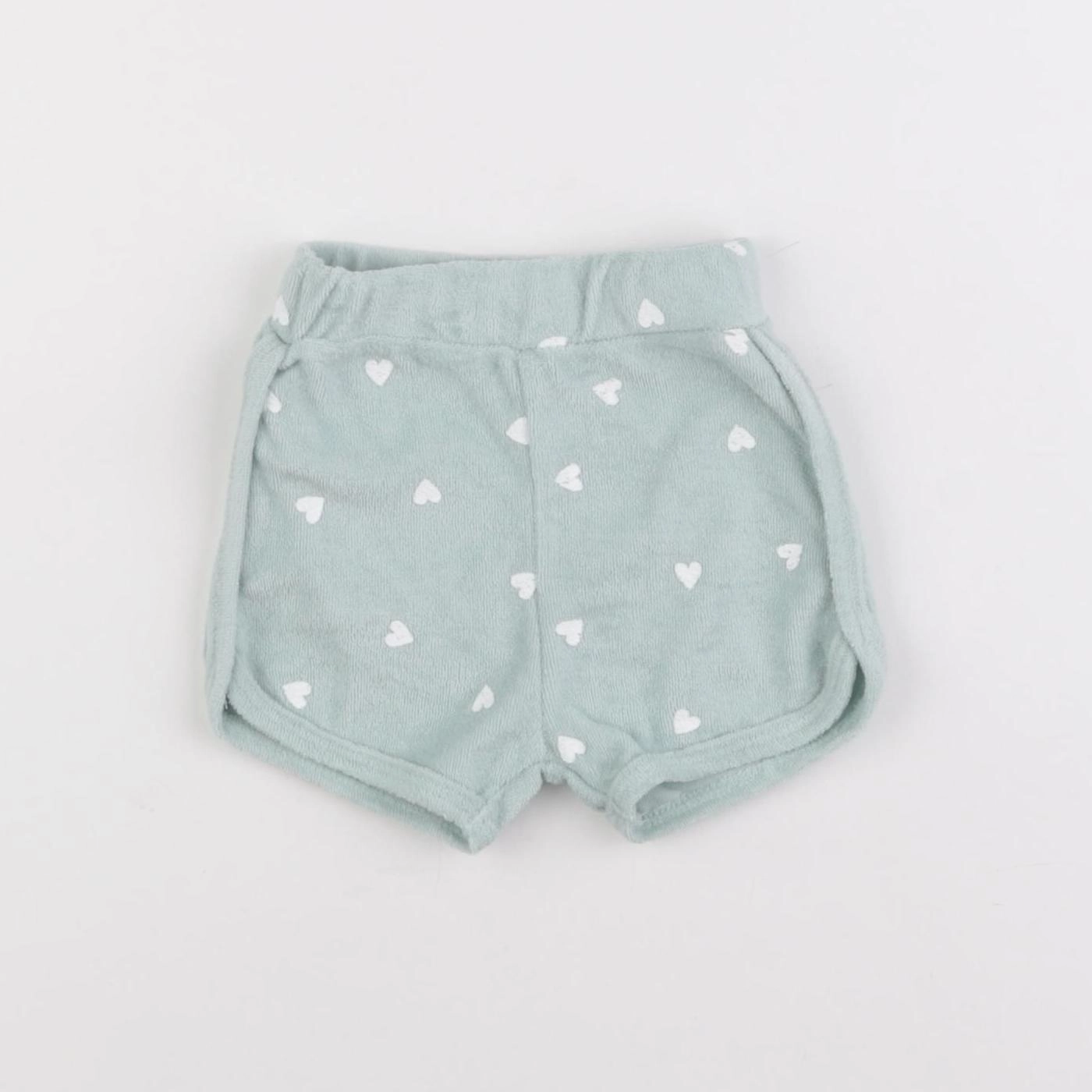 Vertbaudet - short vert - 3 mois