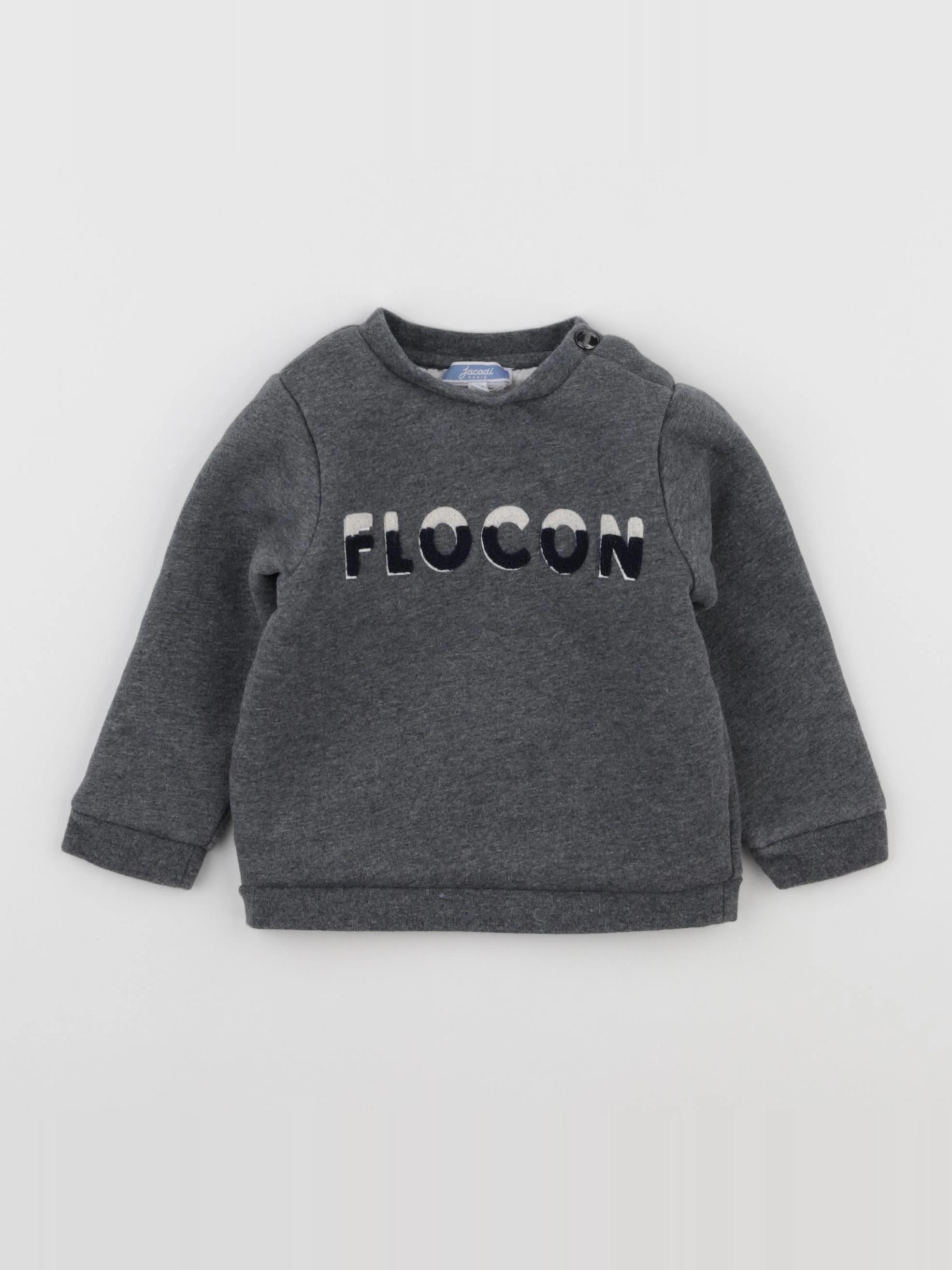 Jacadi - sweat gris - 18 mois