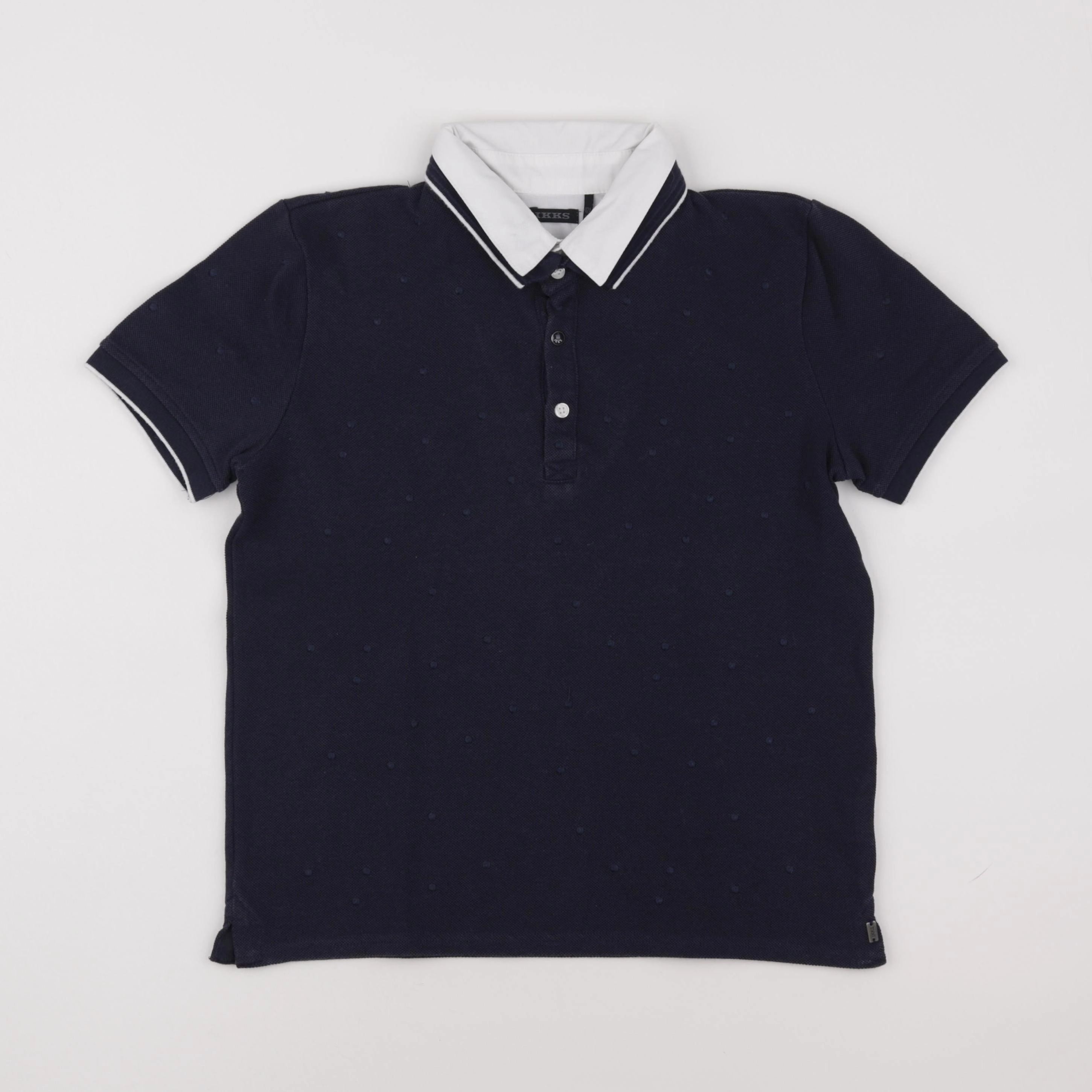 IKKS - polo bleu - 12 ans