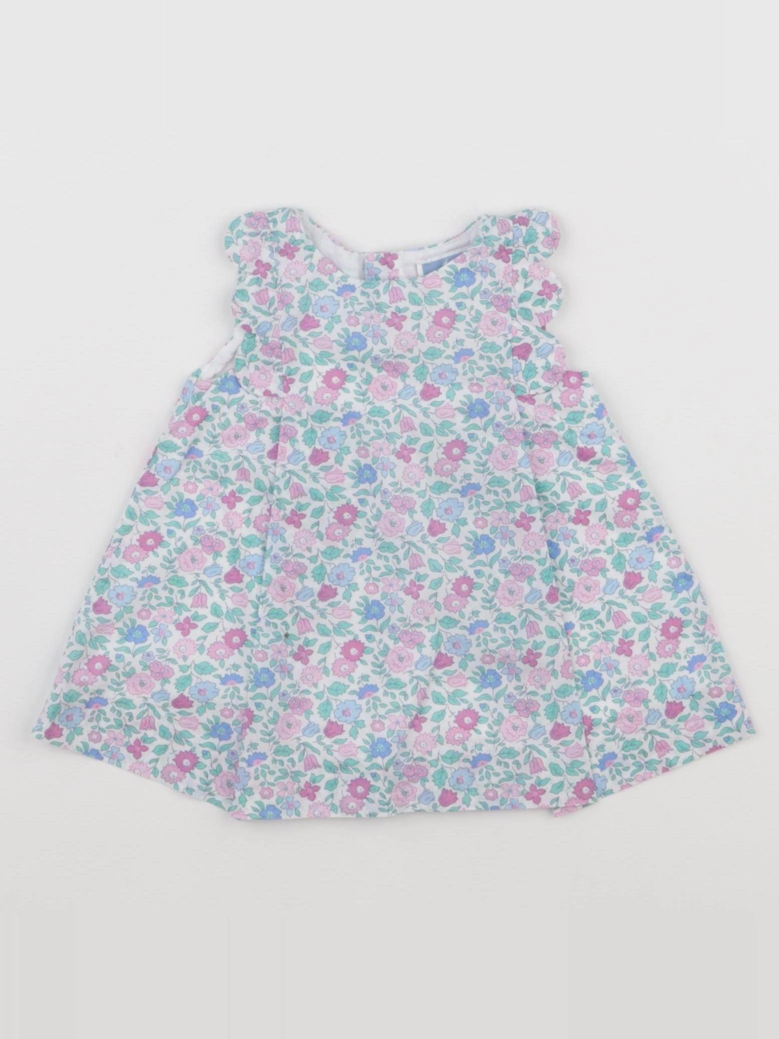 Jacadi - robe liberty multicolore - 1 mois