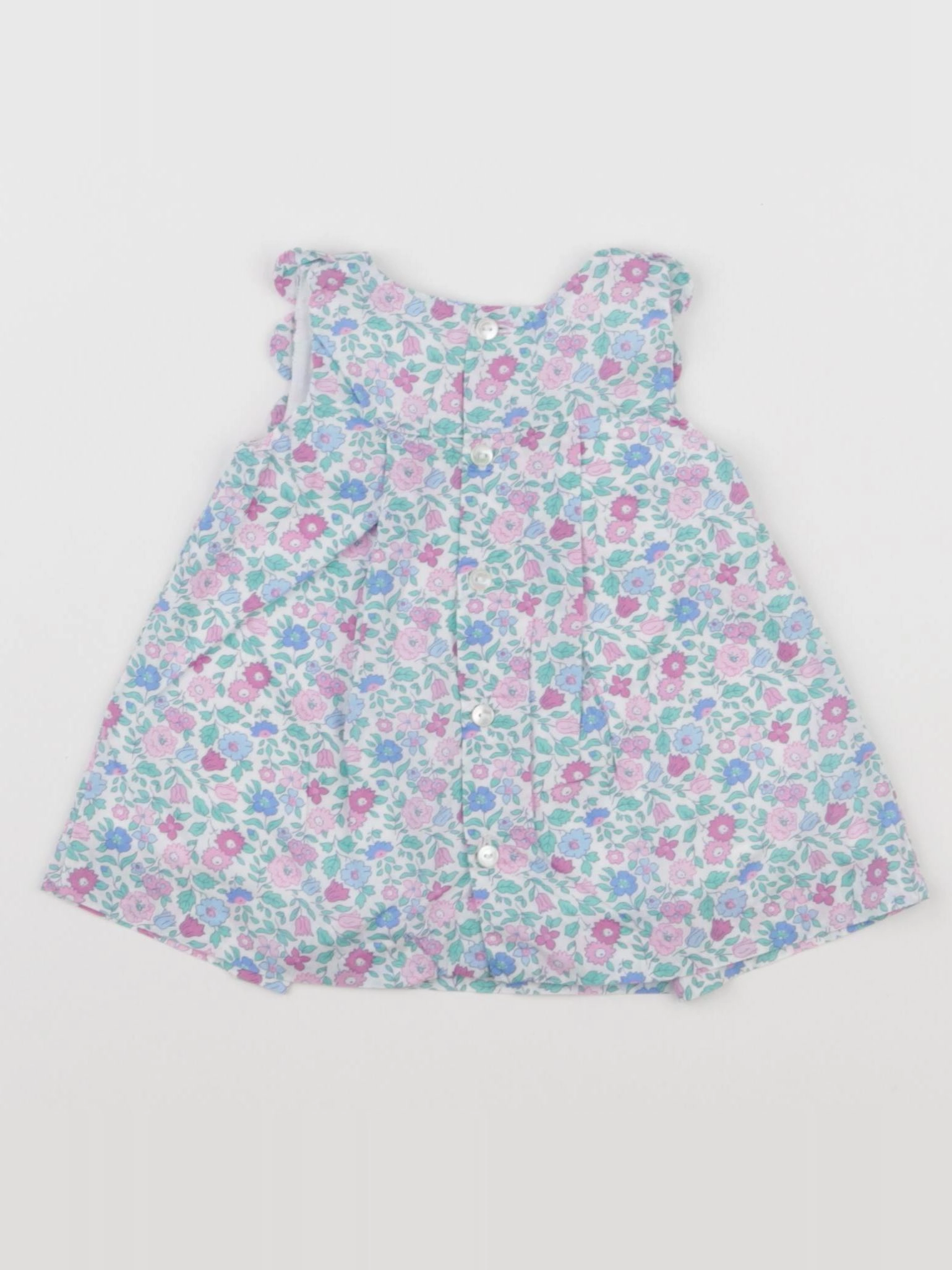 Jacadi - robe liberty multicolore - 1 mois