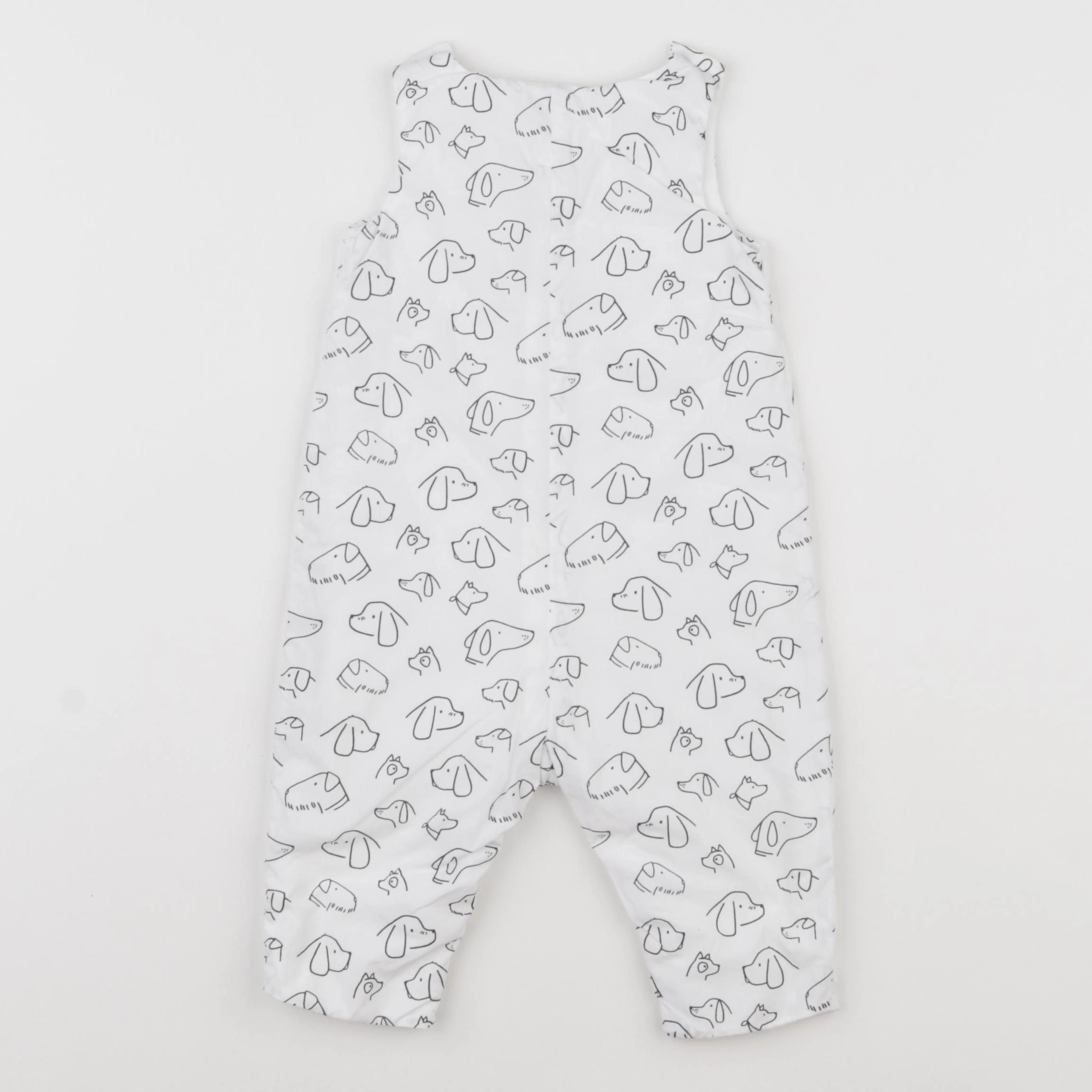 Jacadi - combinaison doublé blanc - 6 mois