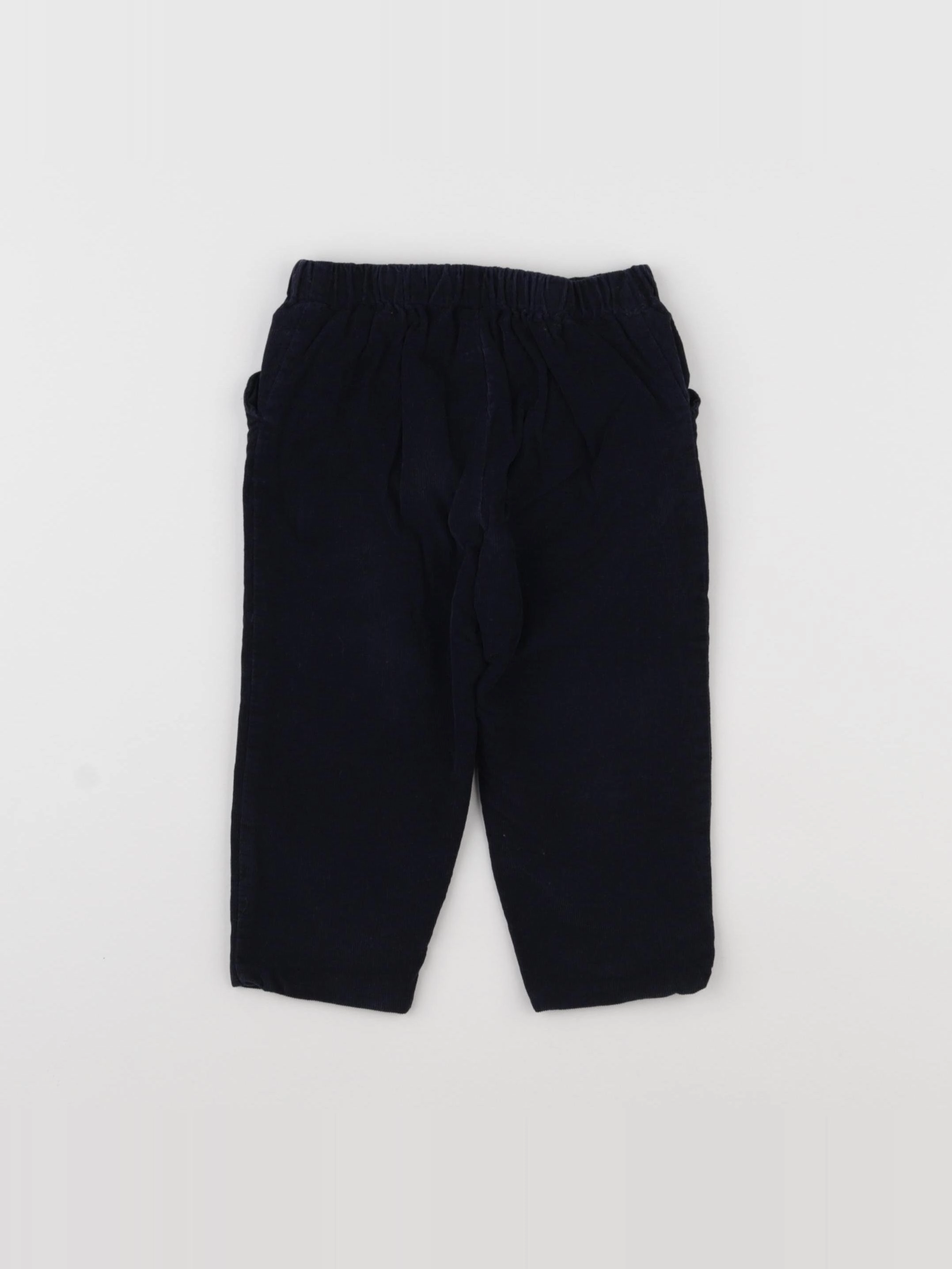 Jacadi - pantalon doublé bleu - 18 mois
