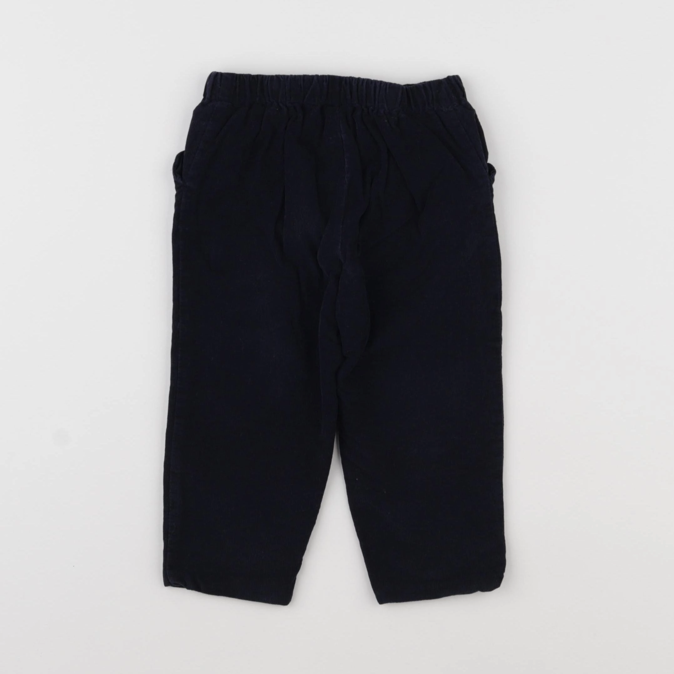 Jacadi - pantalon doublé bleu - 18 mois