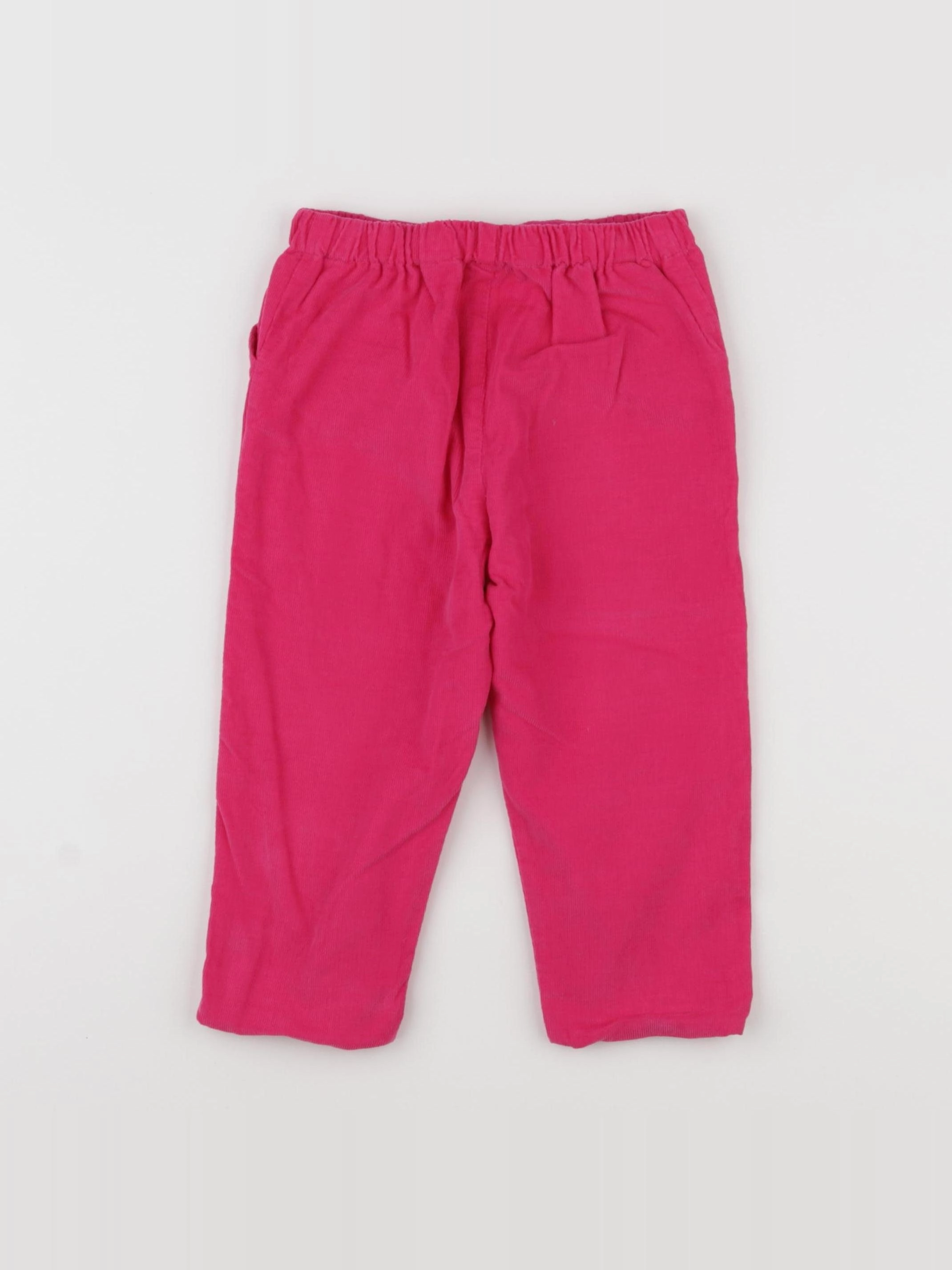Jacadi - pantalon doublé rose - 2 ans
