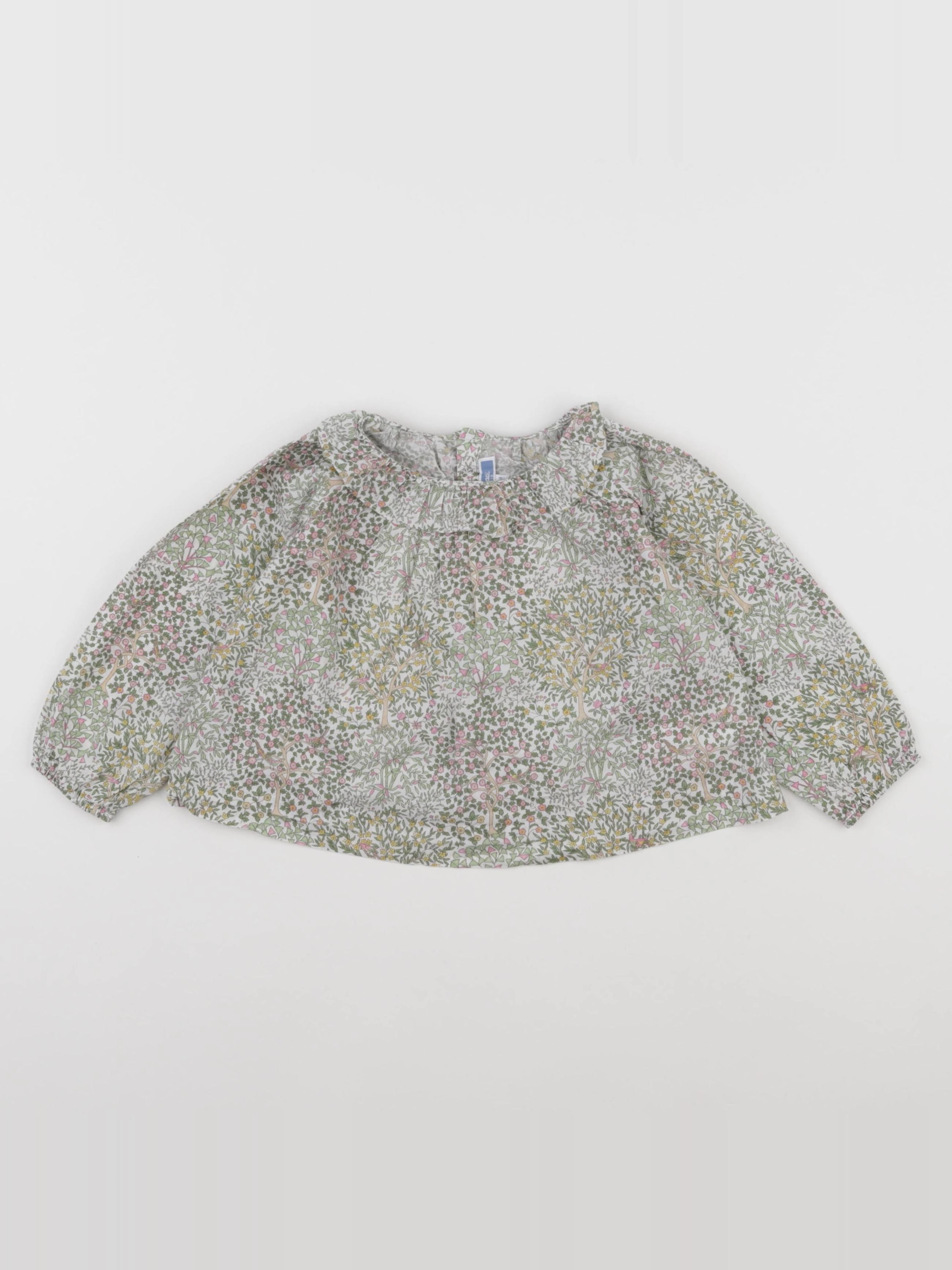 Jacadi - blouse liberty multicolore - 18 mois
