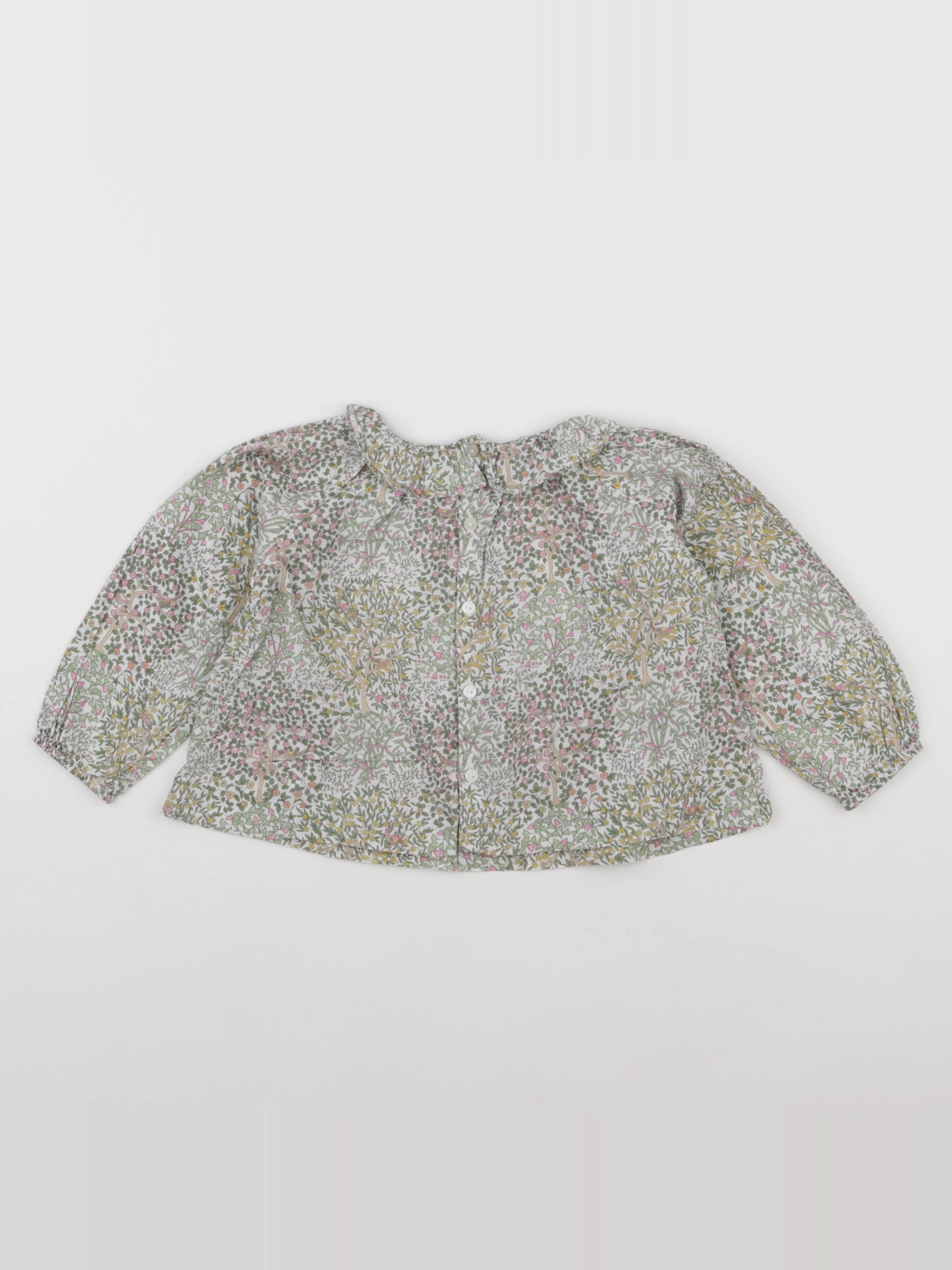 Jacadi - blouse liberty multicolore - 18 mois