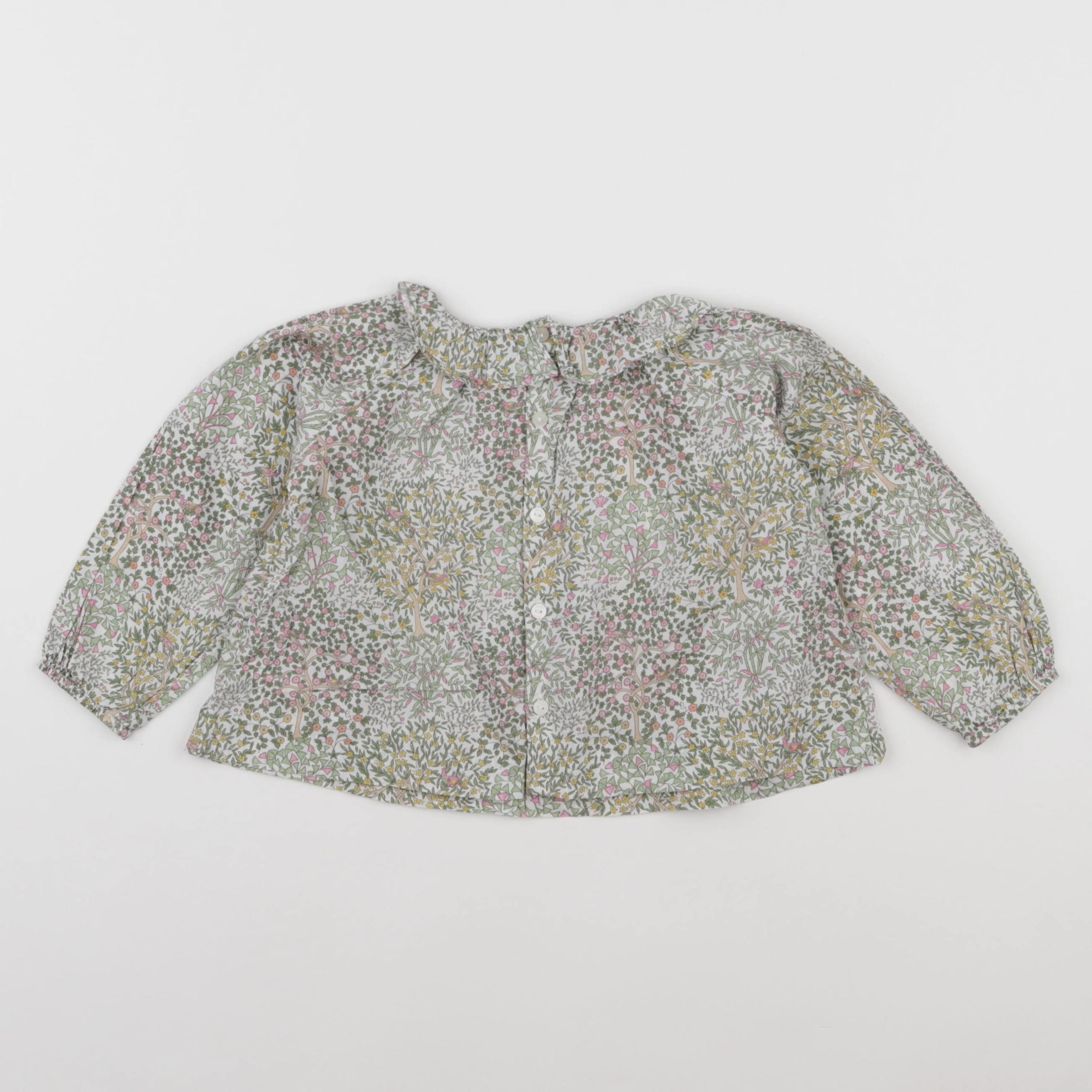 Jacadi - blouse liberty multicolore - 18 mois
