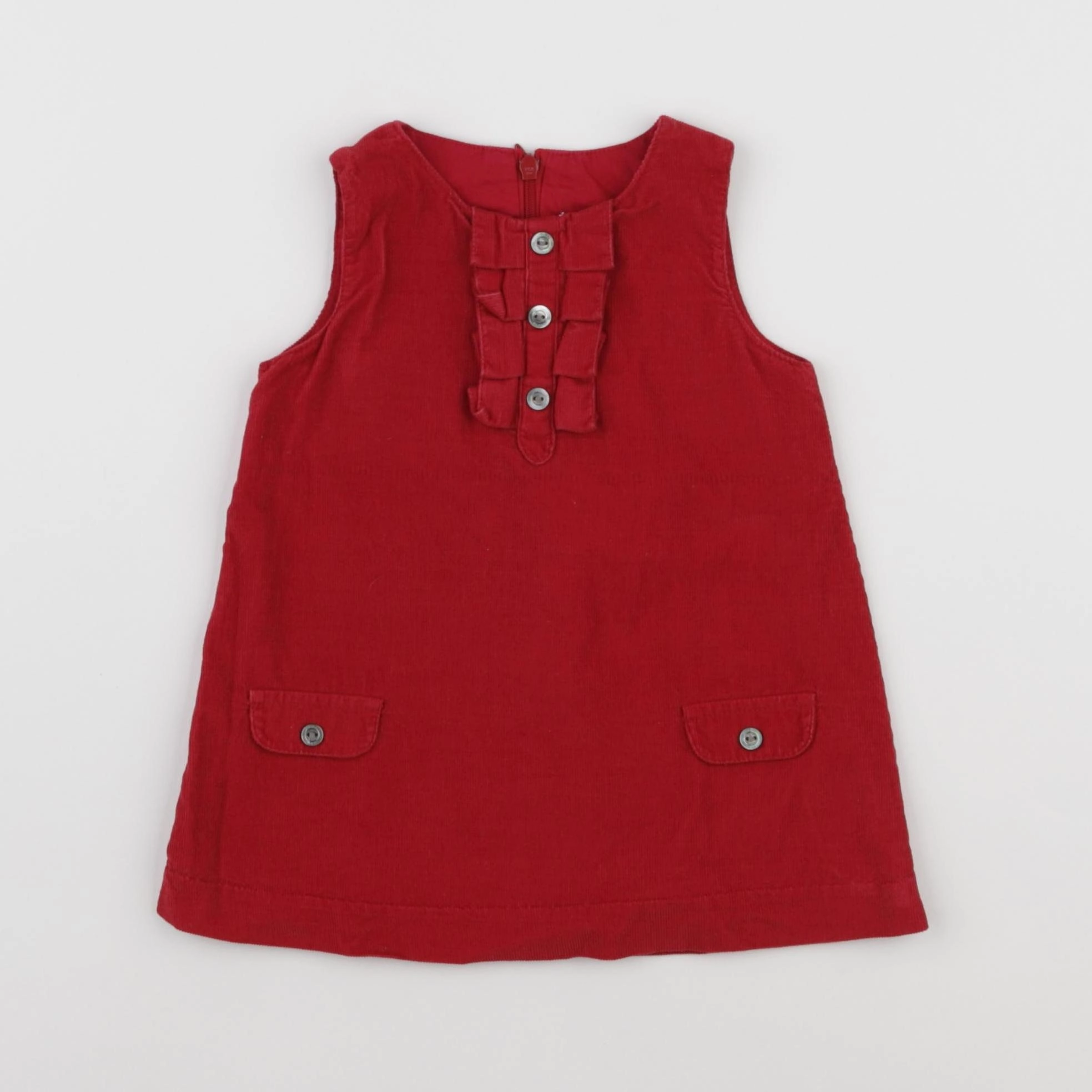 Jacadi - robe rouge - 6 mois
