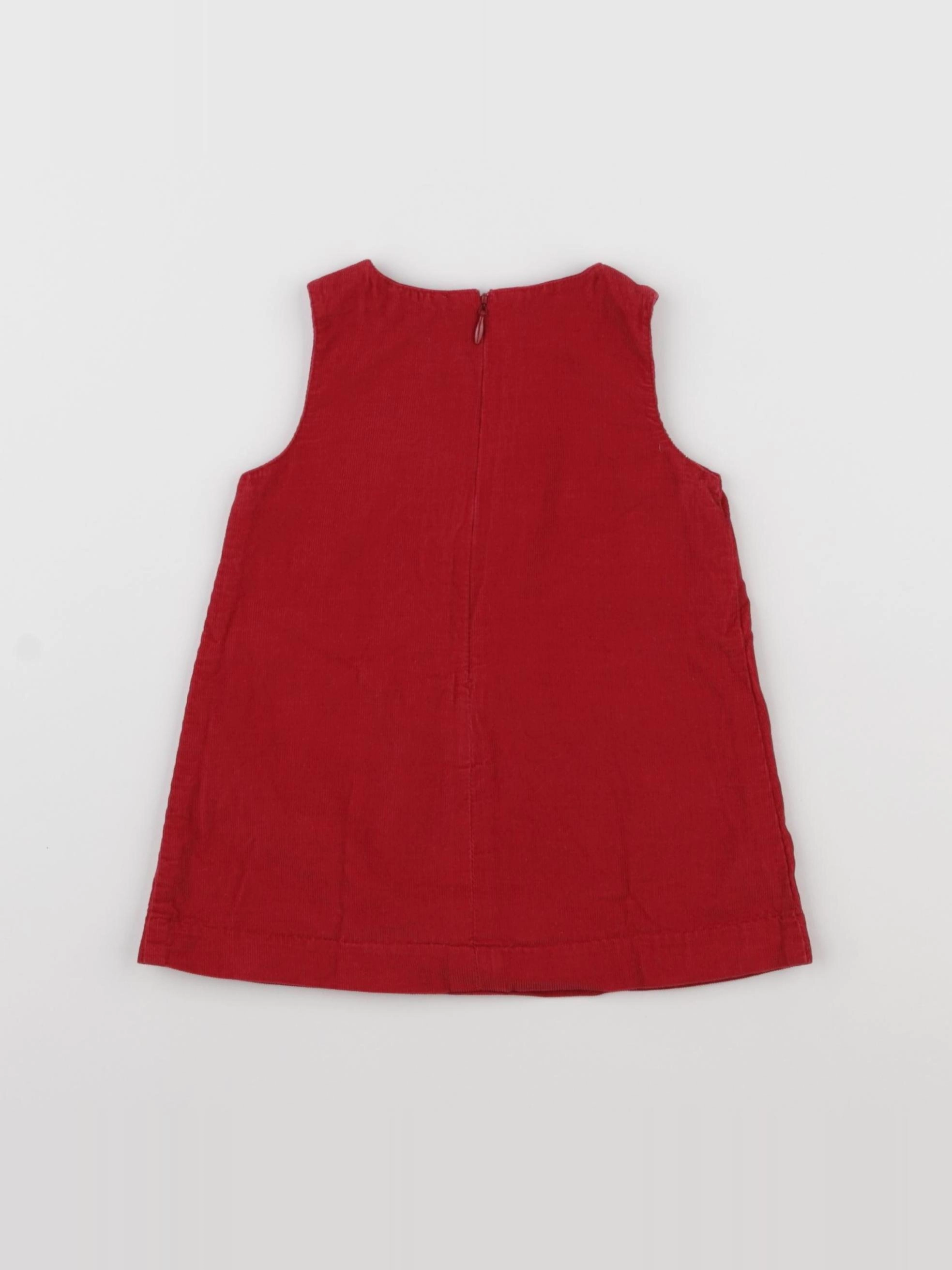 Jacadi - robe rouge - 6 mois