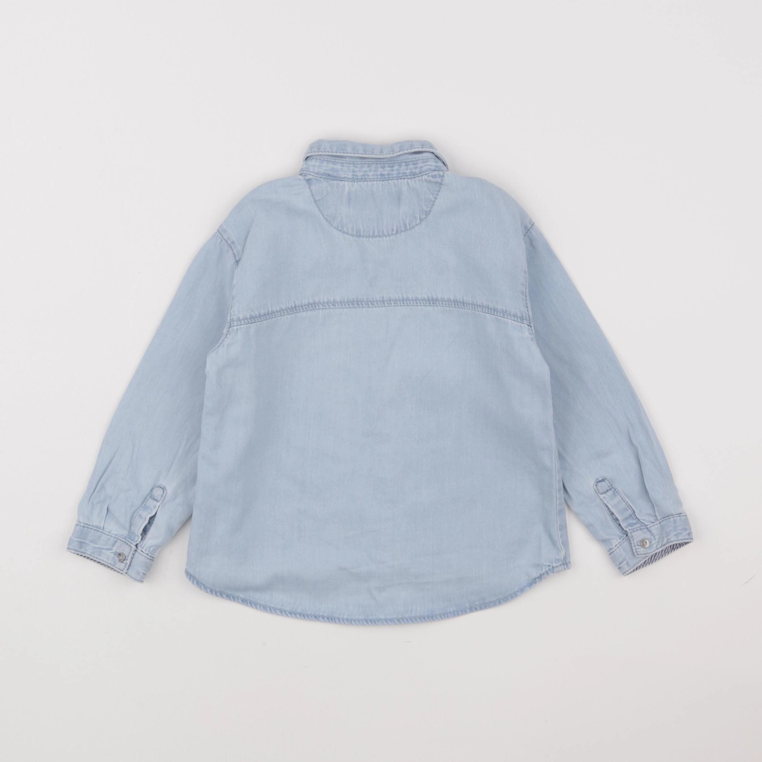 Zara - chemise bleu - 18 mois à 2 ans