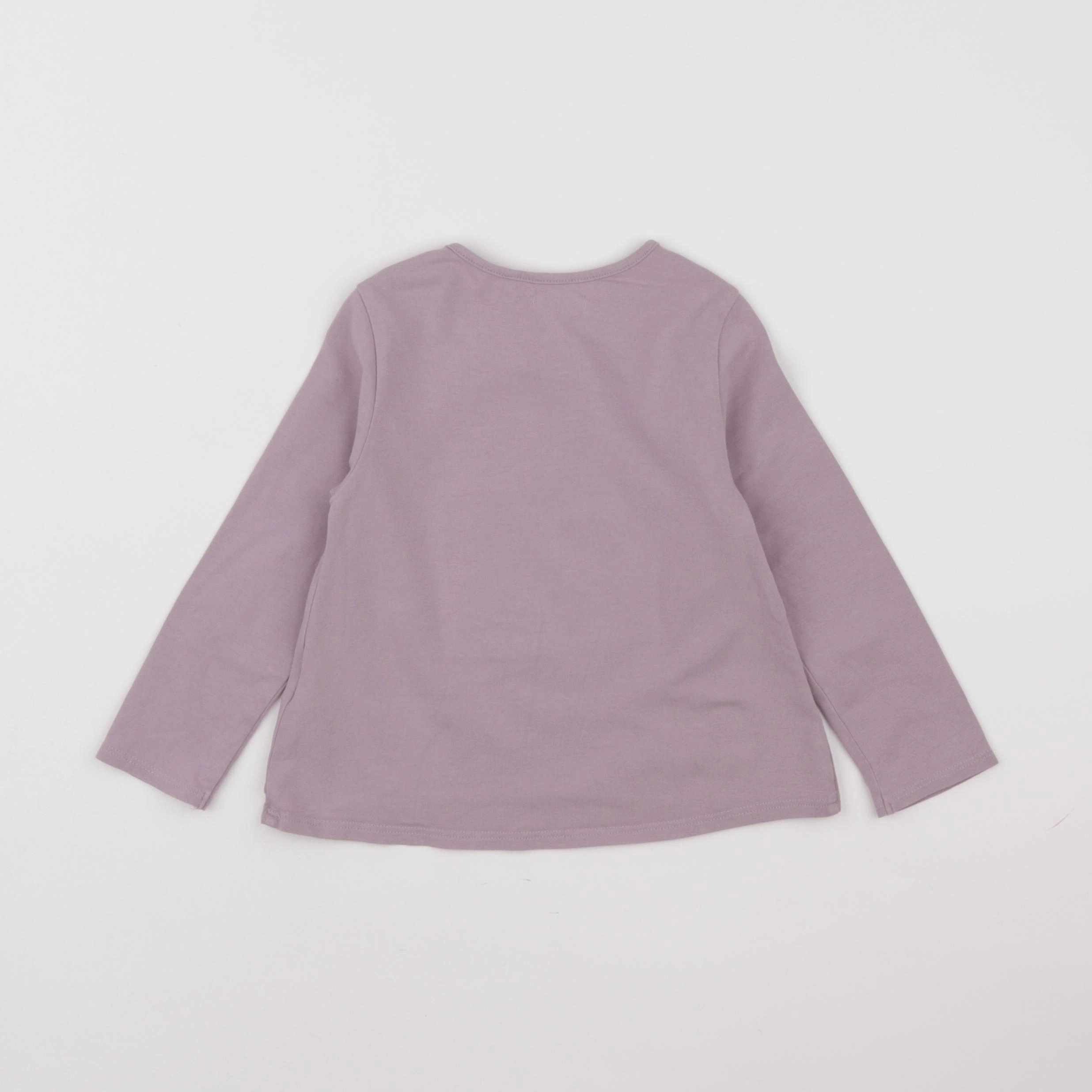 IKKS - tee-shirt violet - 2 ans