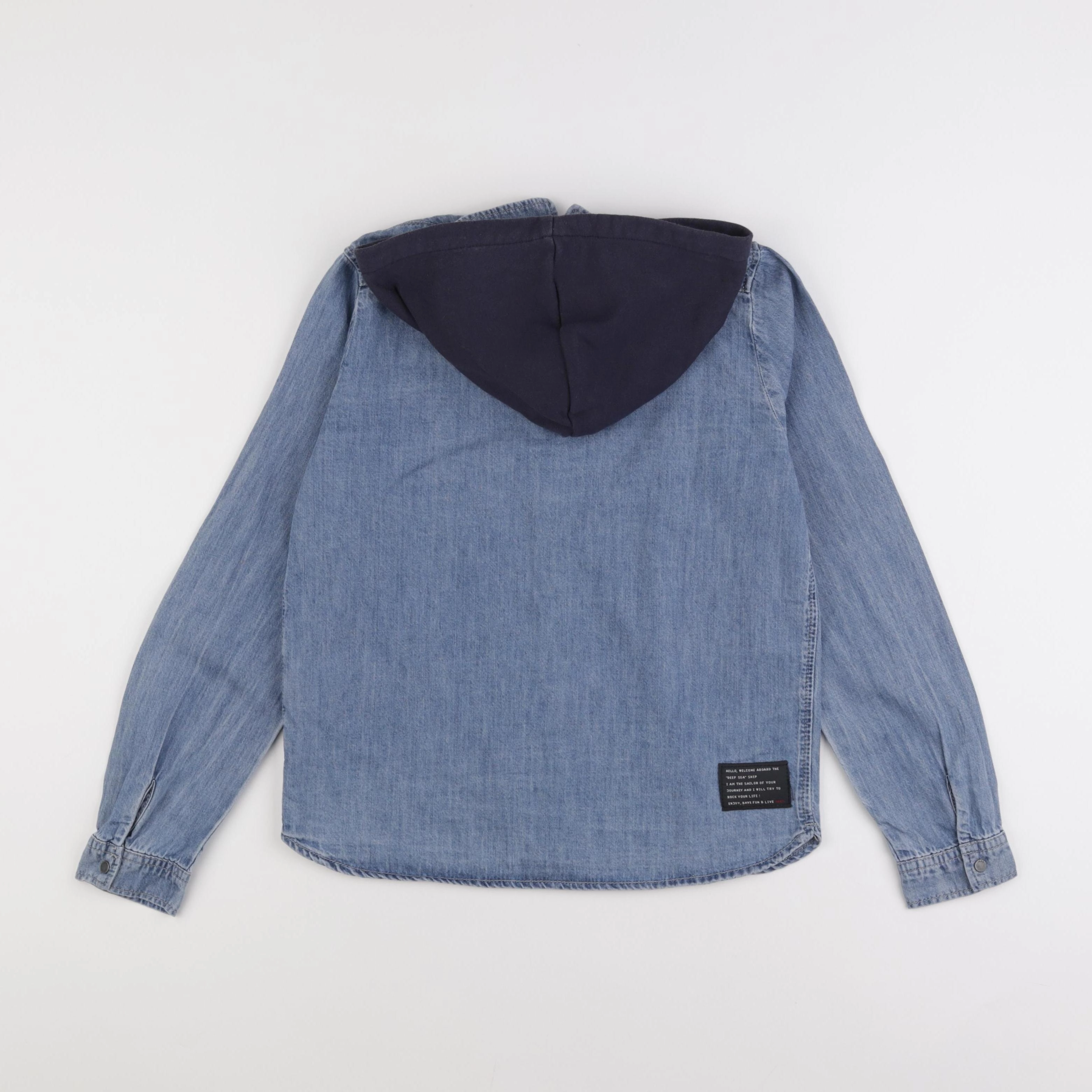 IKKS - chemise bleu - 10 ans
