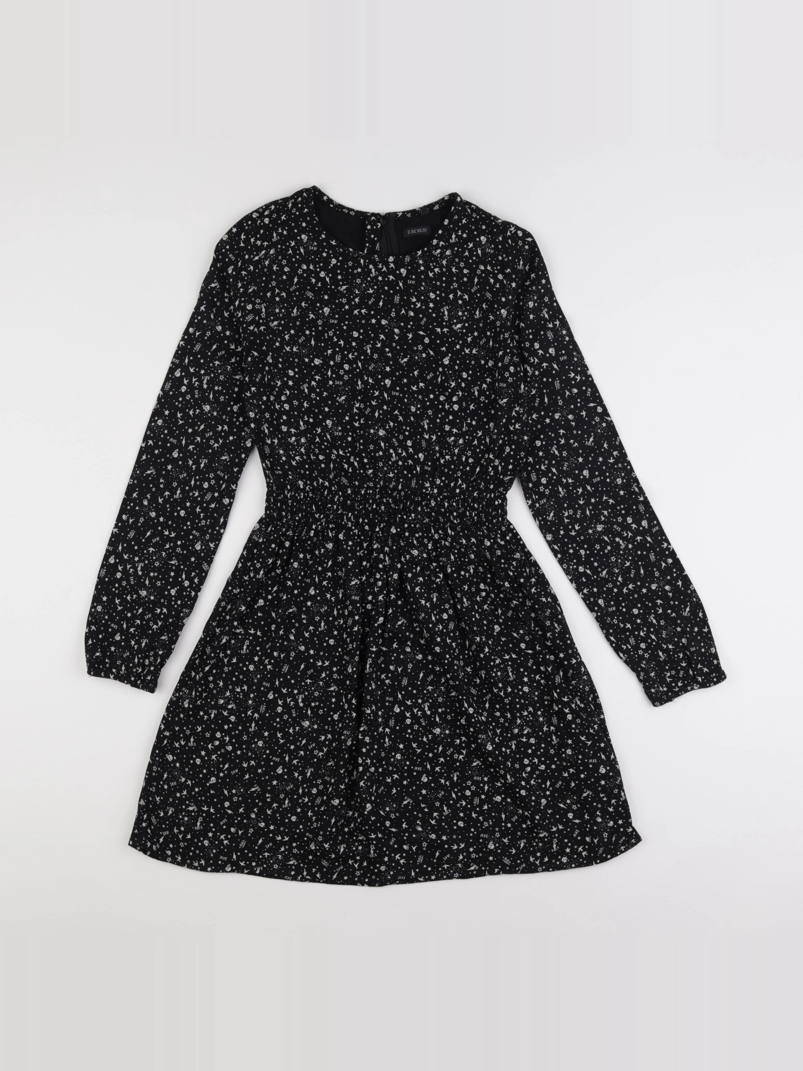 IKKS - robe noir - 12 ans