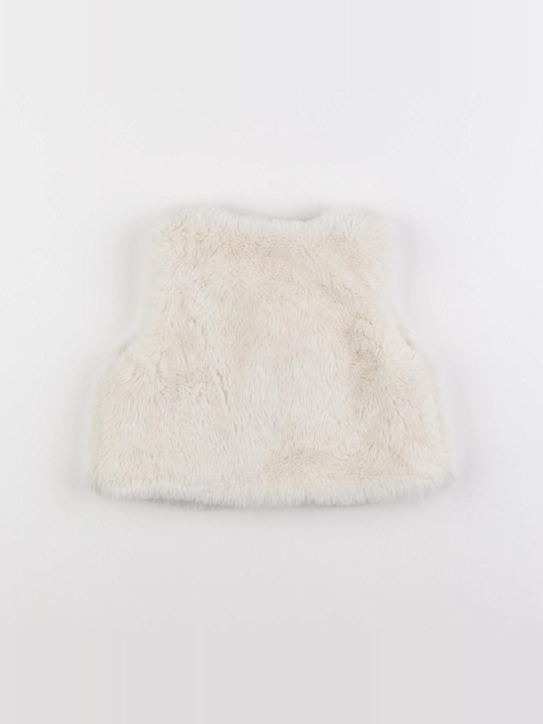 Cyrillus - gilet blanc - 12 mois