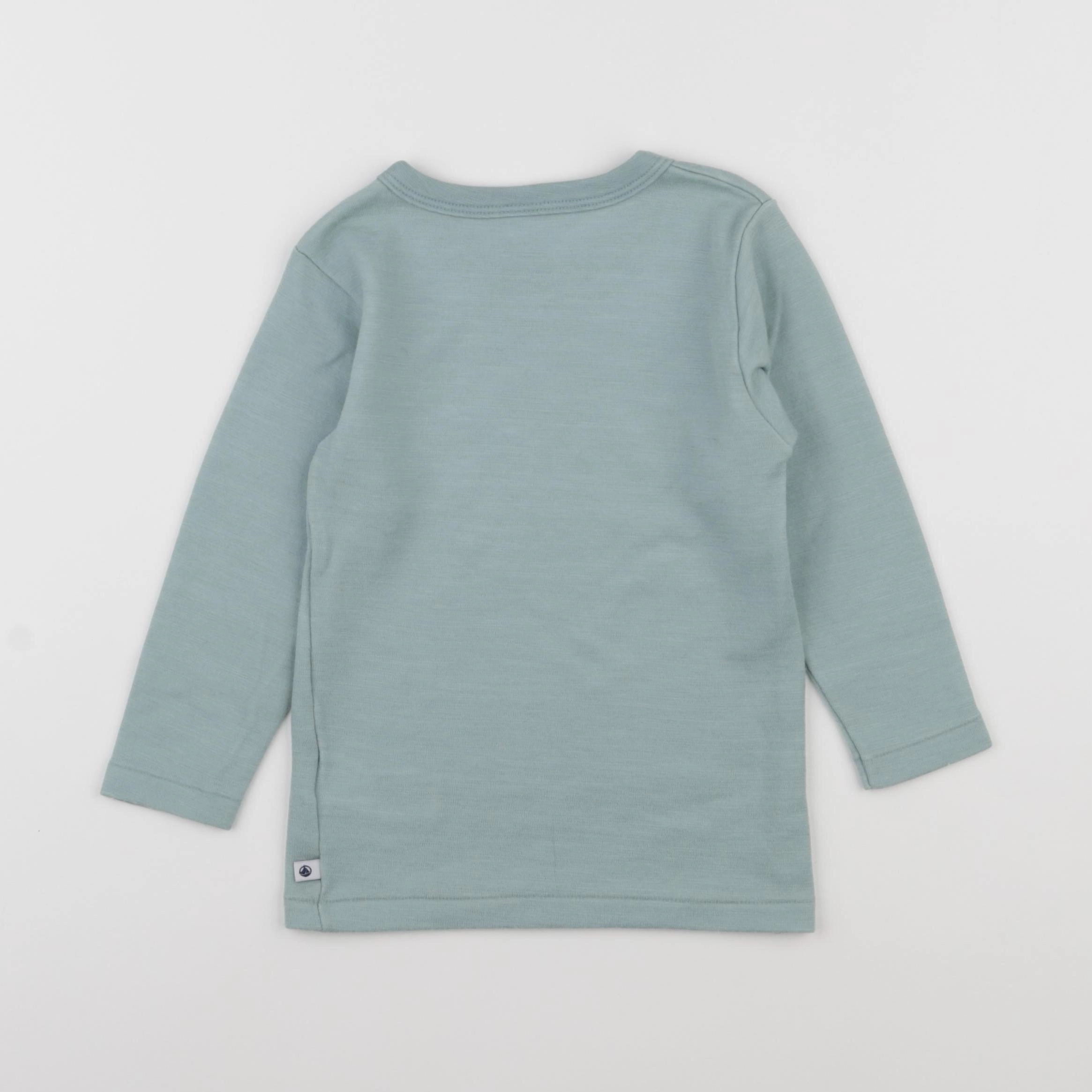 Petit Bateau - maillot de corps vert - 4 ans