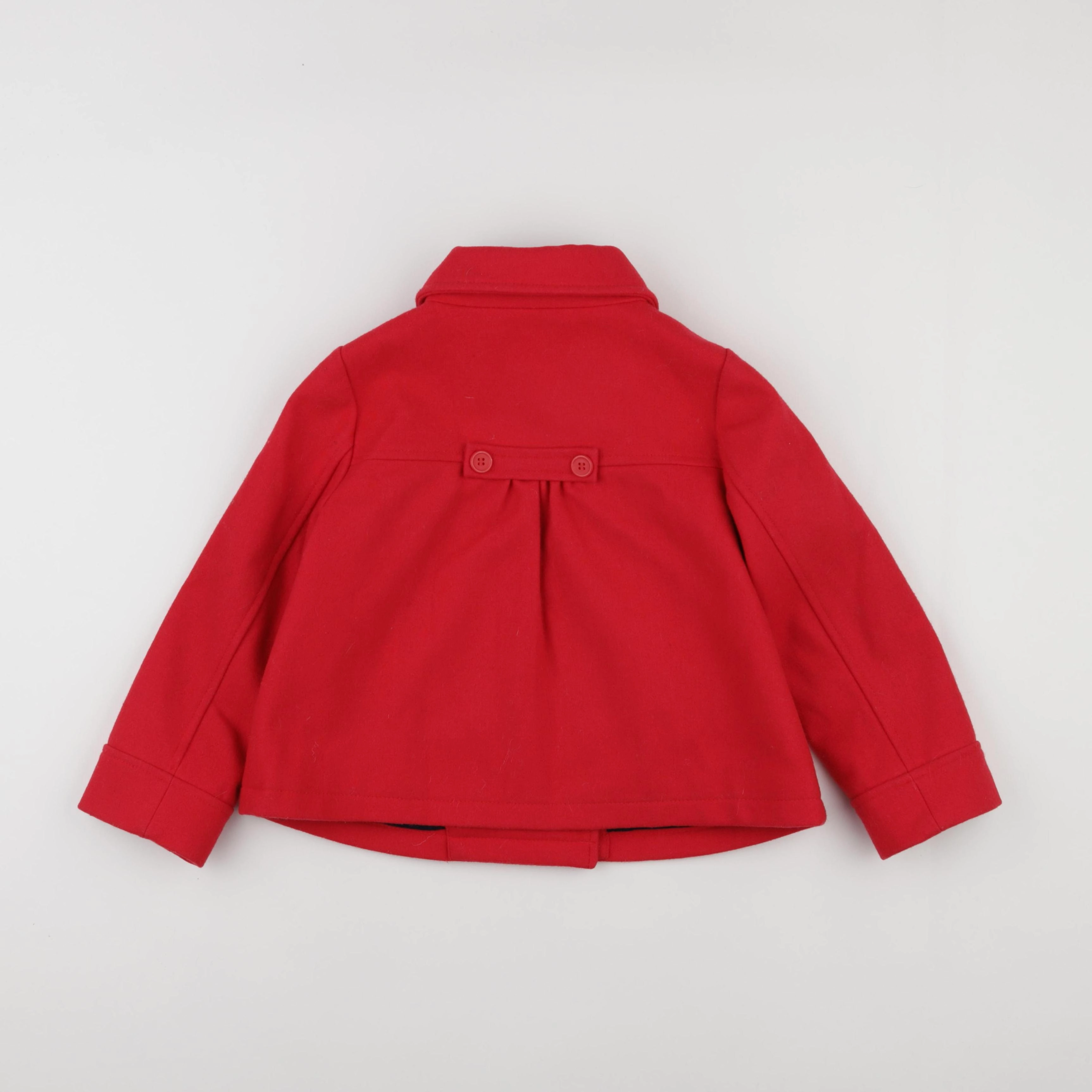 Petit Bateau - veste rouge - 6 ans