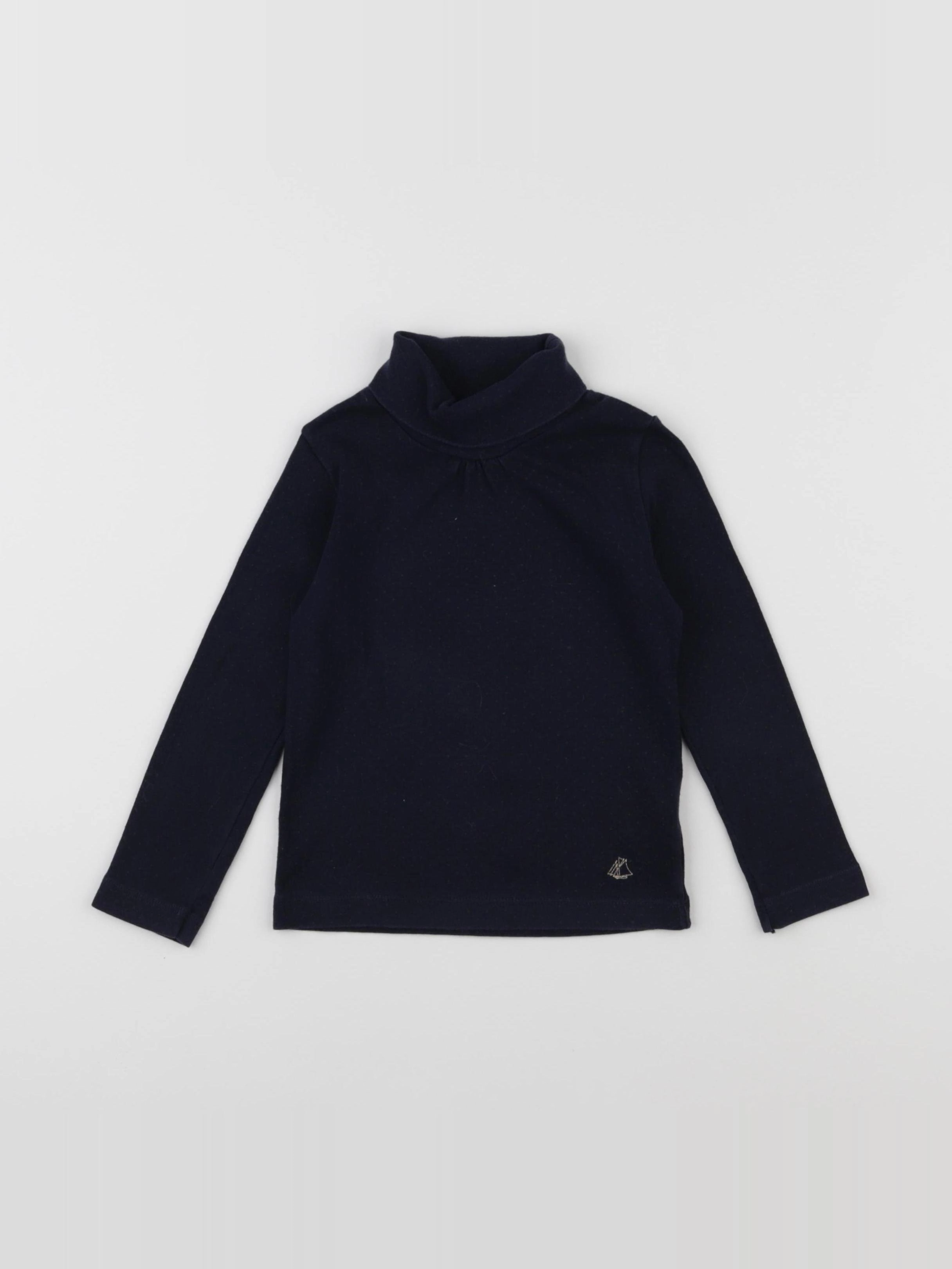 Petit Bateau - sous-pull bleu - 3 ans