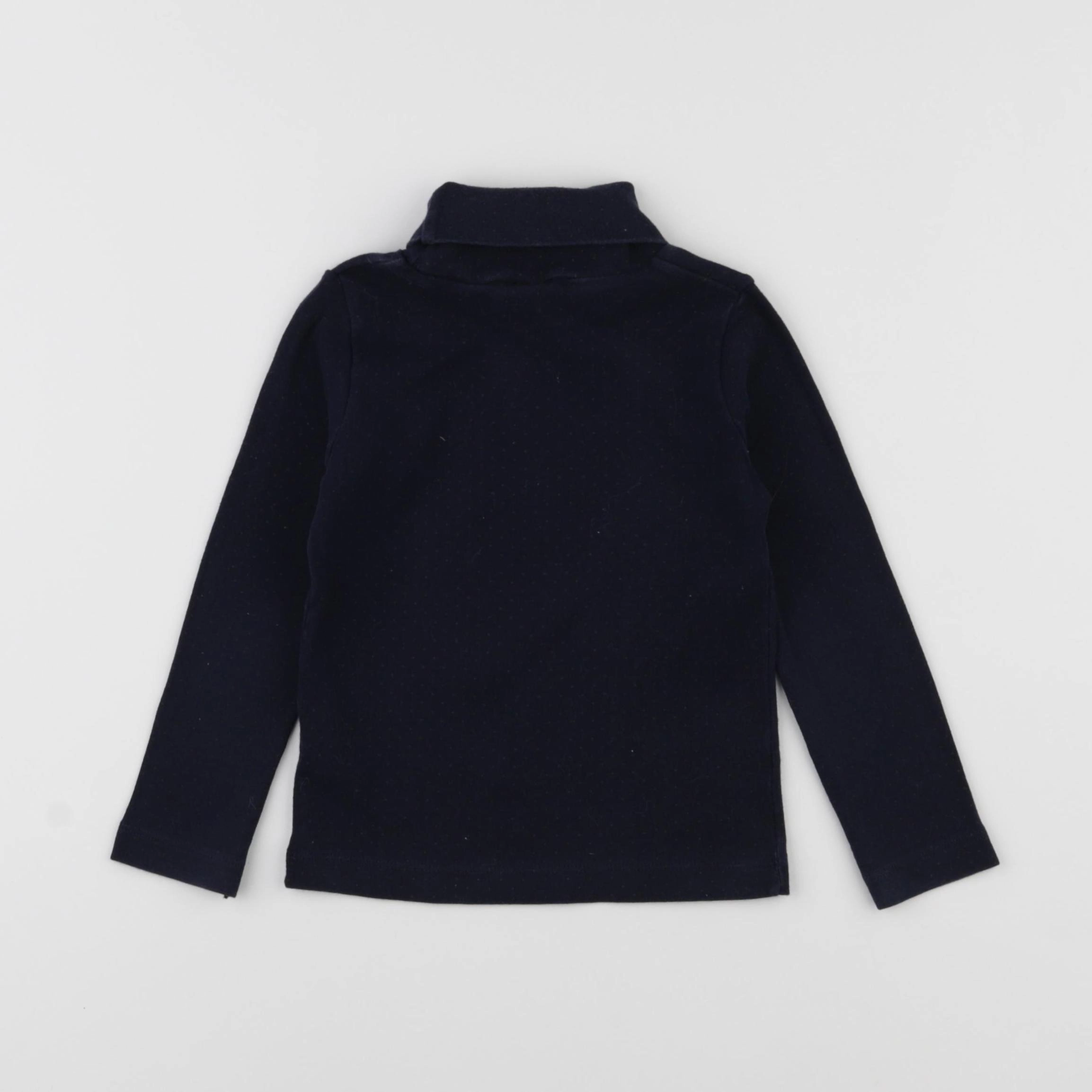 Petit Bateau - sous-pull bleu - 3 ans