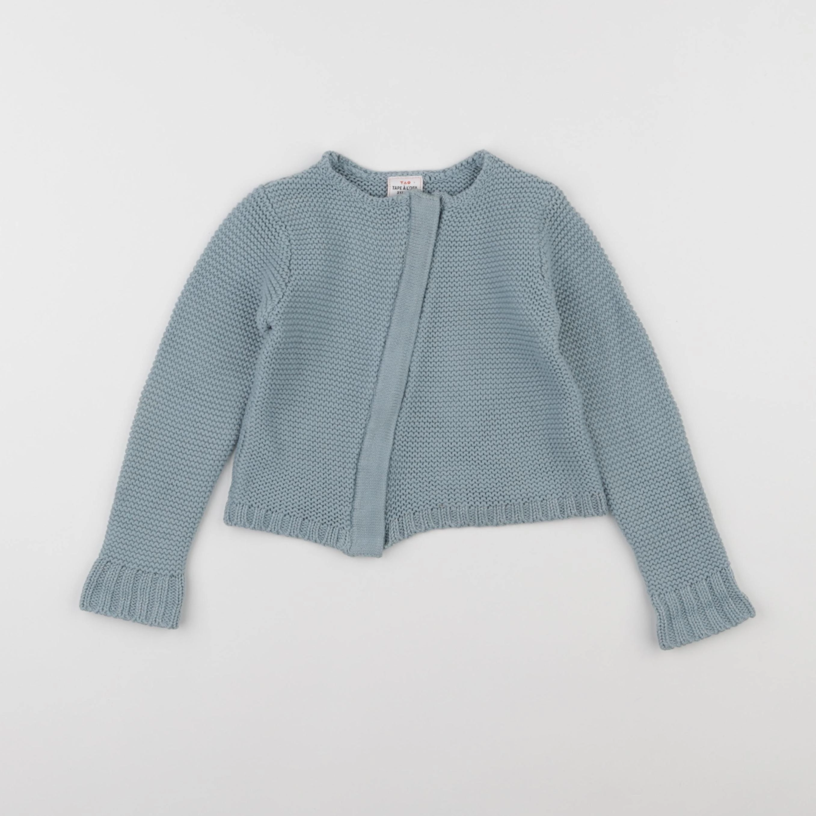 Tape à l'oeil - gilet bleu - 3 ans