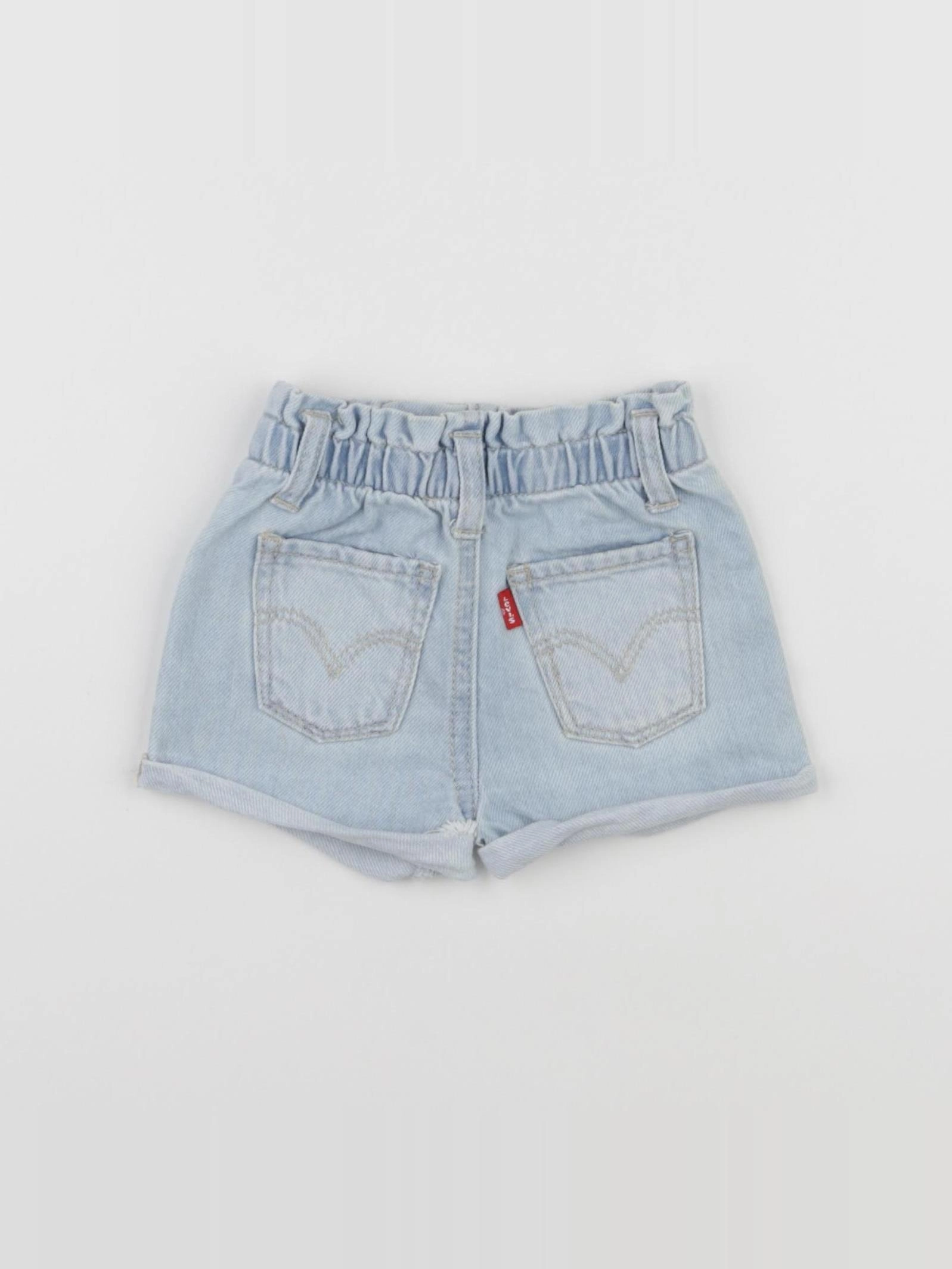 Levi's - short bleu - 3 mois