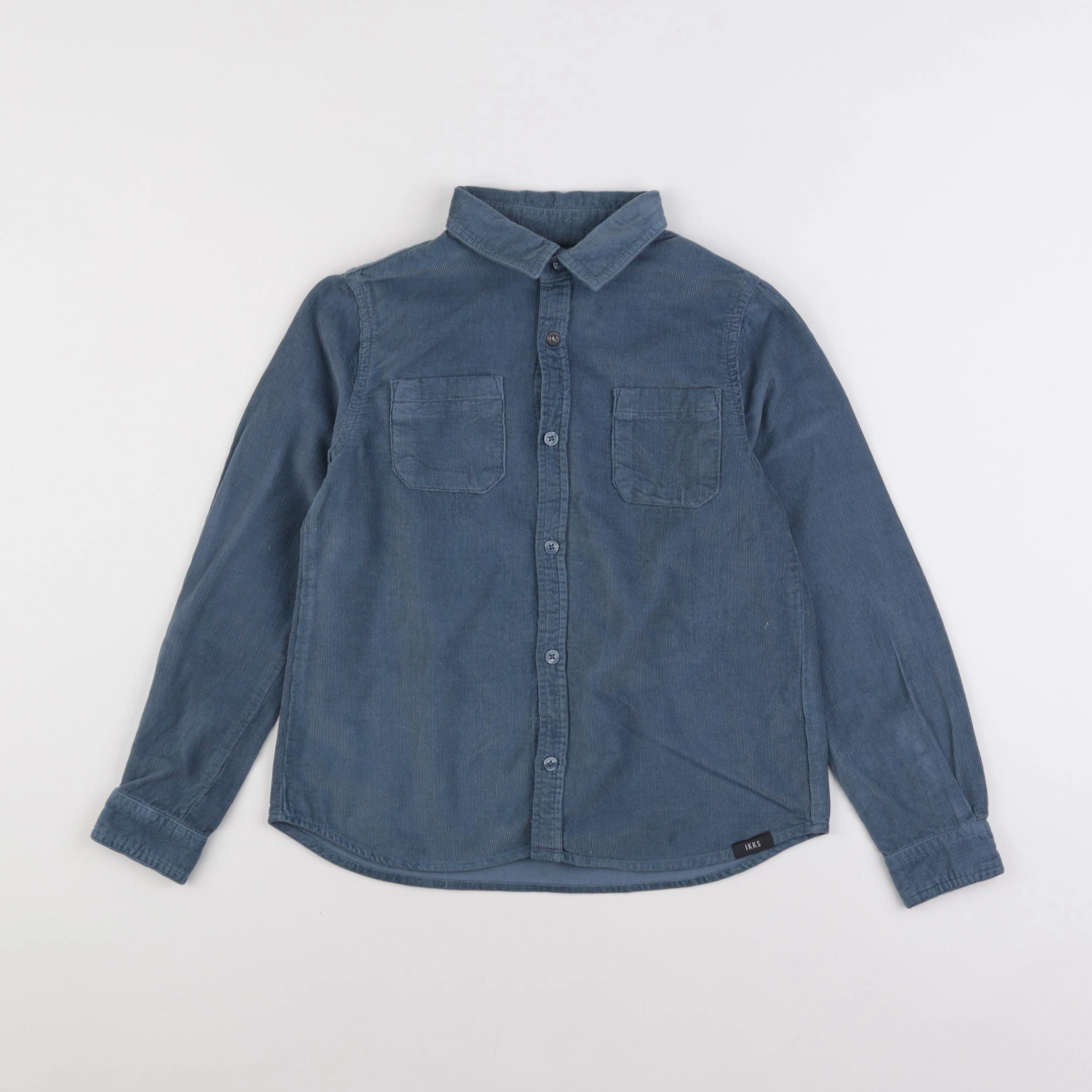 IKKS - chemise bleu - 8 ans