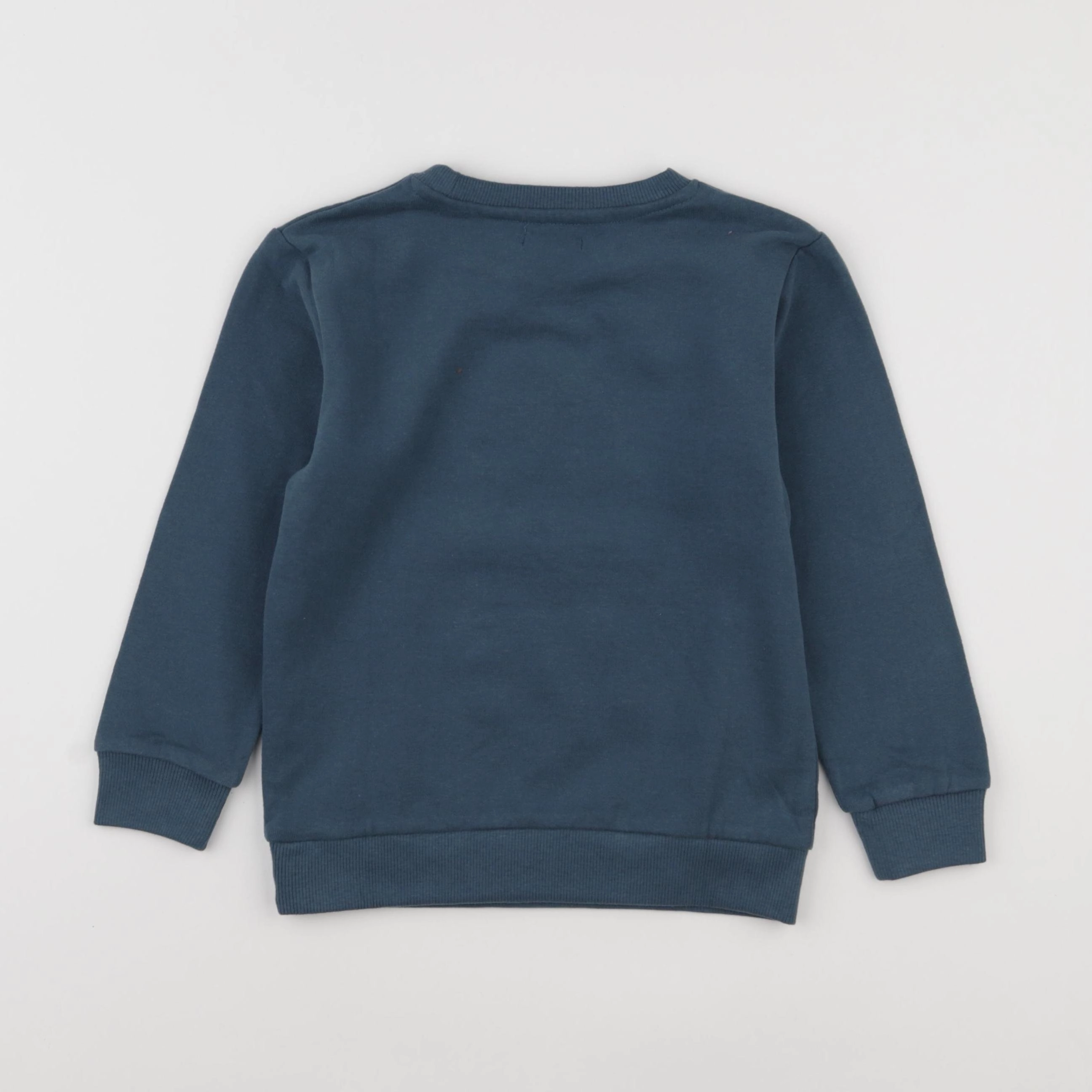 Vertbaudet - sweat bleu - 6 ans