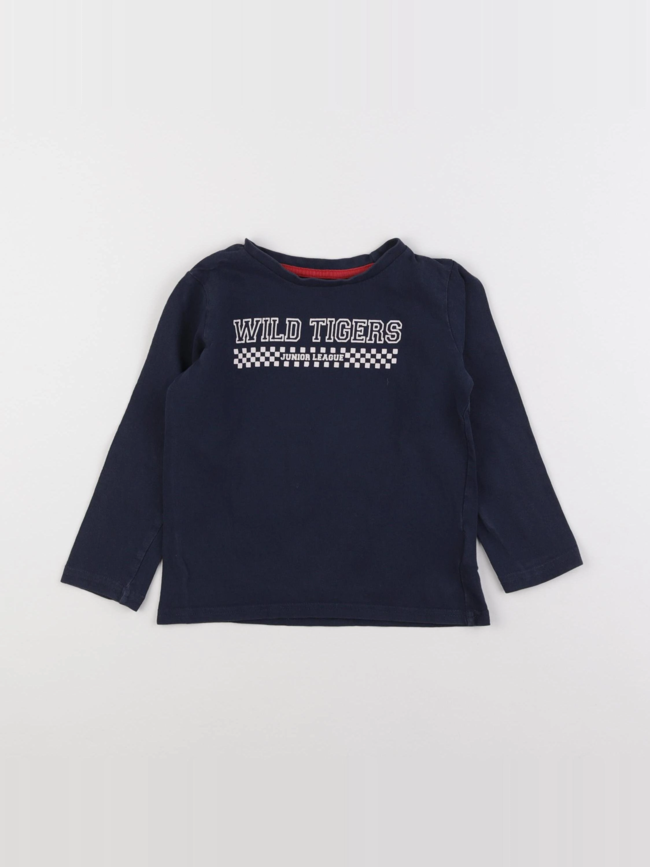 Vertbaudet - tee-shirt bleu - 4 ans