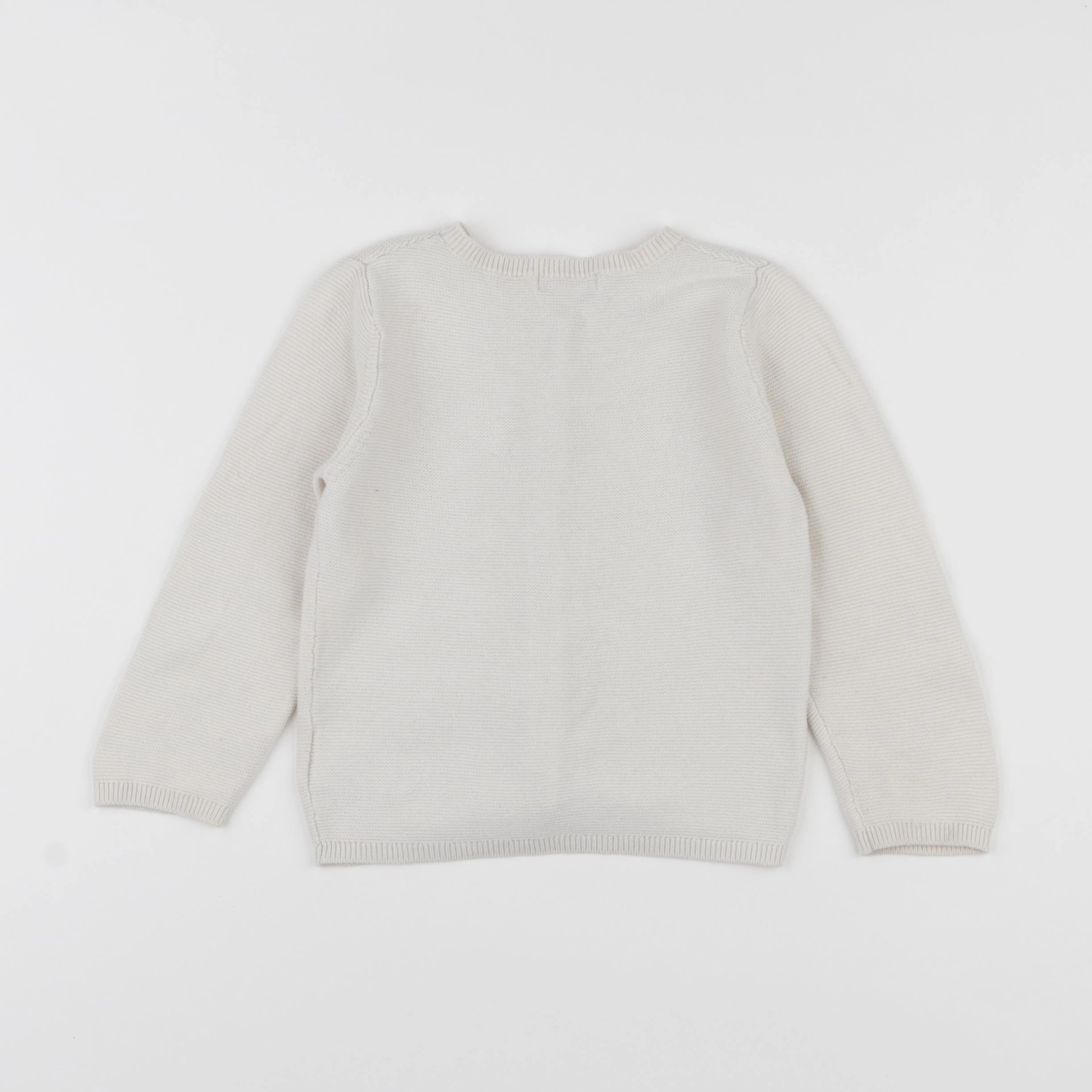 Vertbaudet - gilet blanc - 2 ans